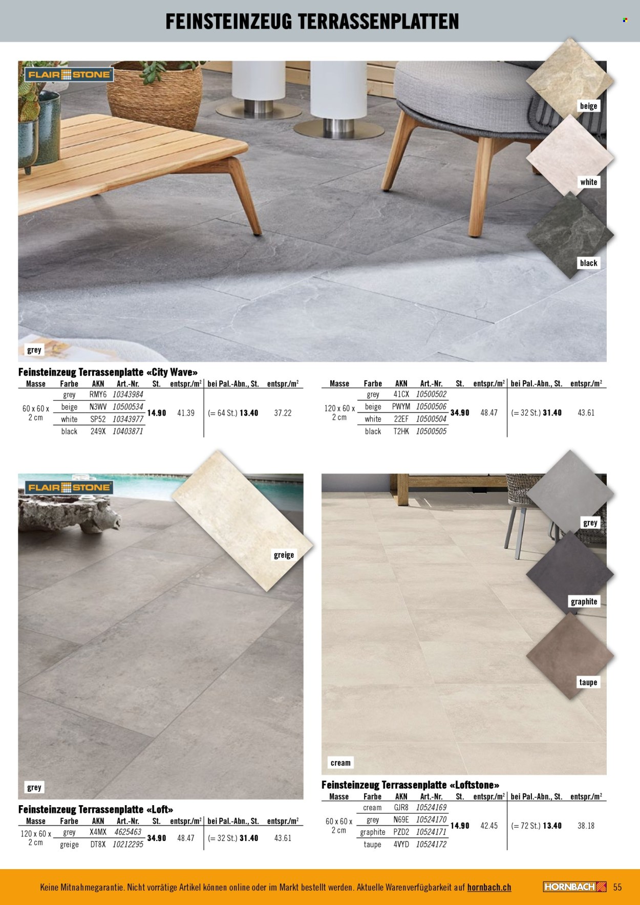 Prospekte Hornbach. Seite 55. Seite 55