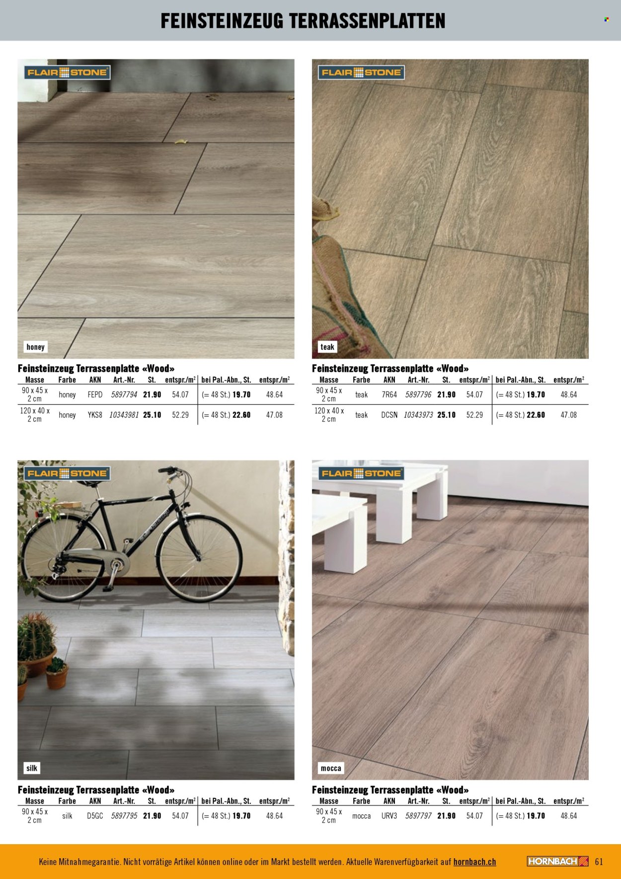 Prospekte Hornbach. Seite 61. Seite 61