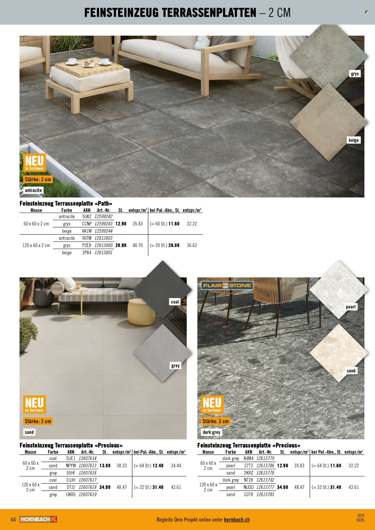 Prospekte Hornbach. Seite 64. Seite 64