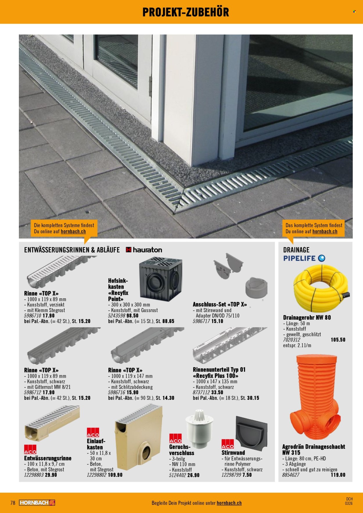 Prospekte Hornbach. Seite 78. Seite 78