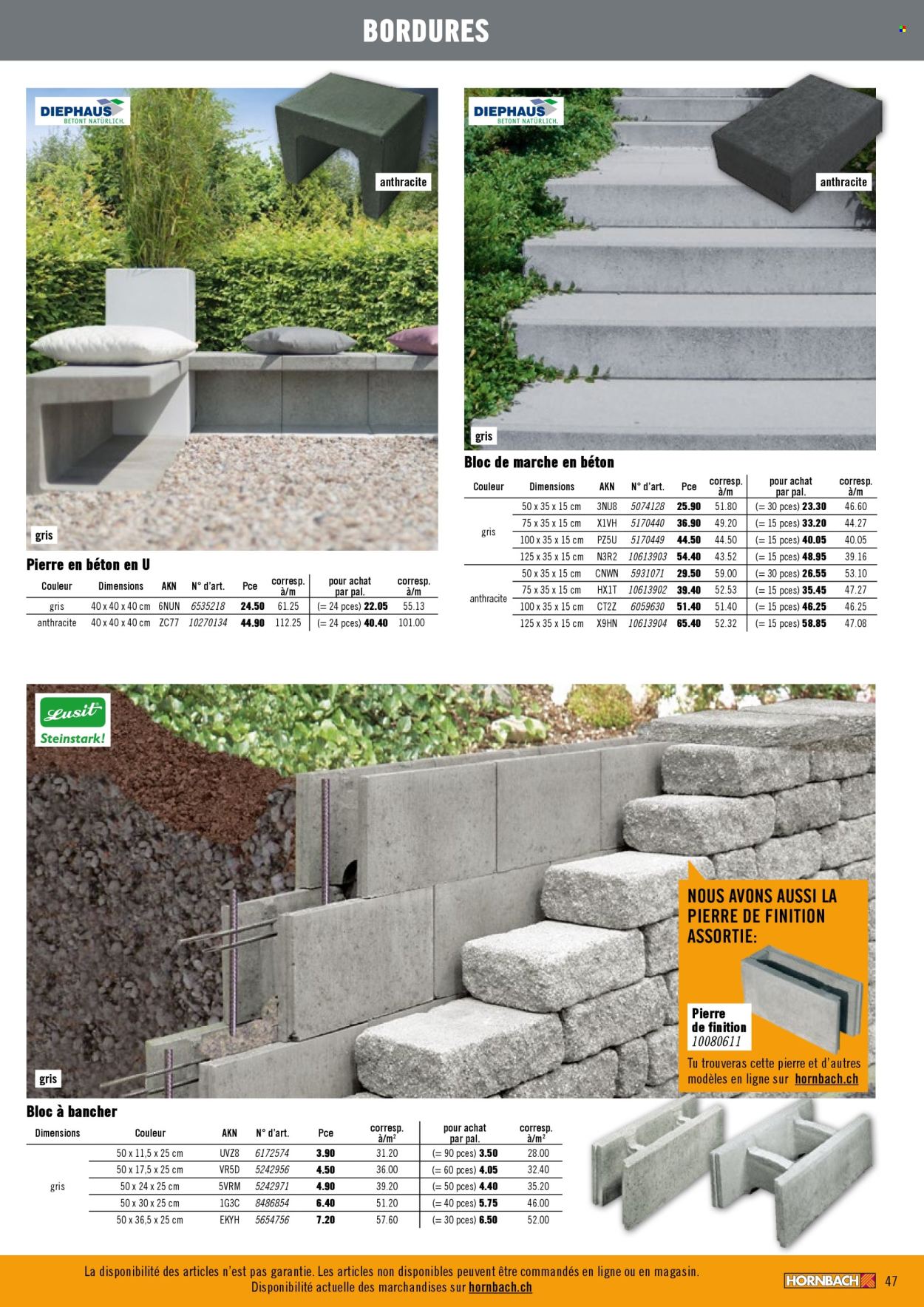 Prospekte Hornbach. Seite 47. Seite 47