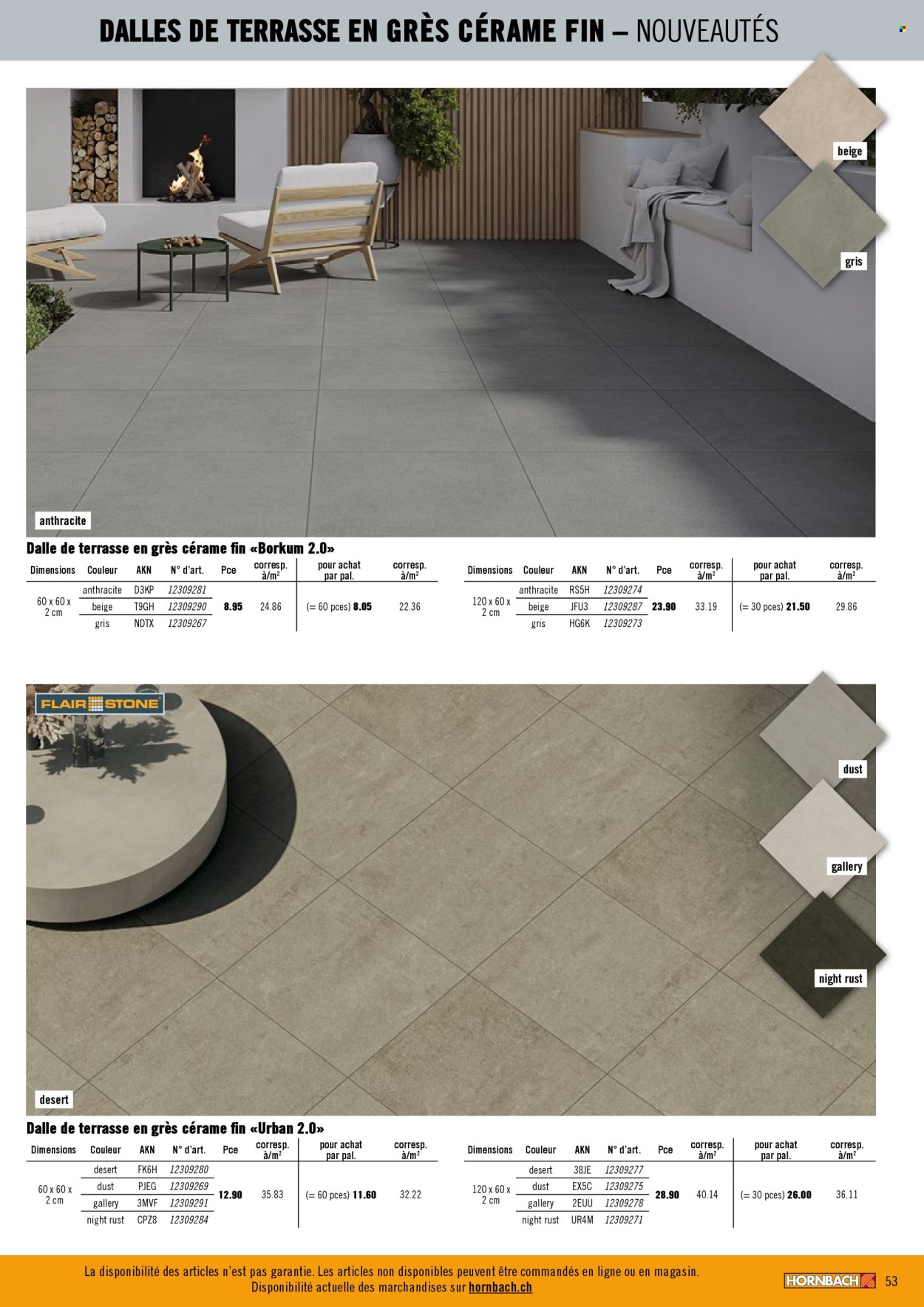 Prospekte Hornbach. Seite 53. Seite 53