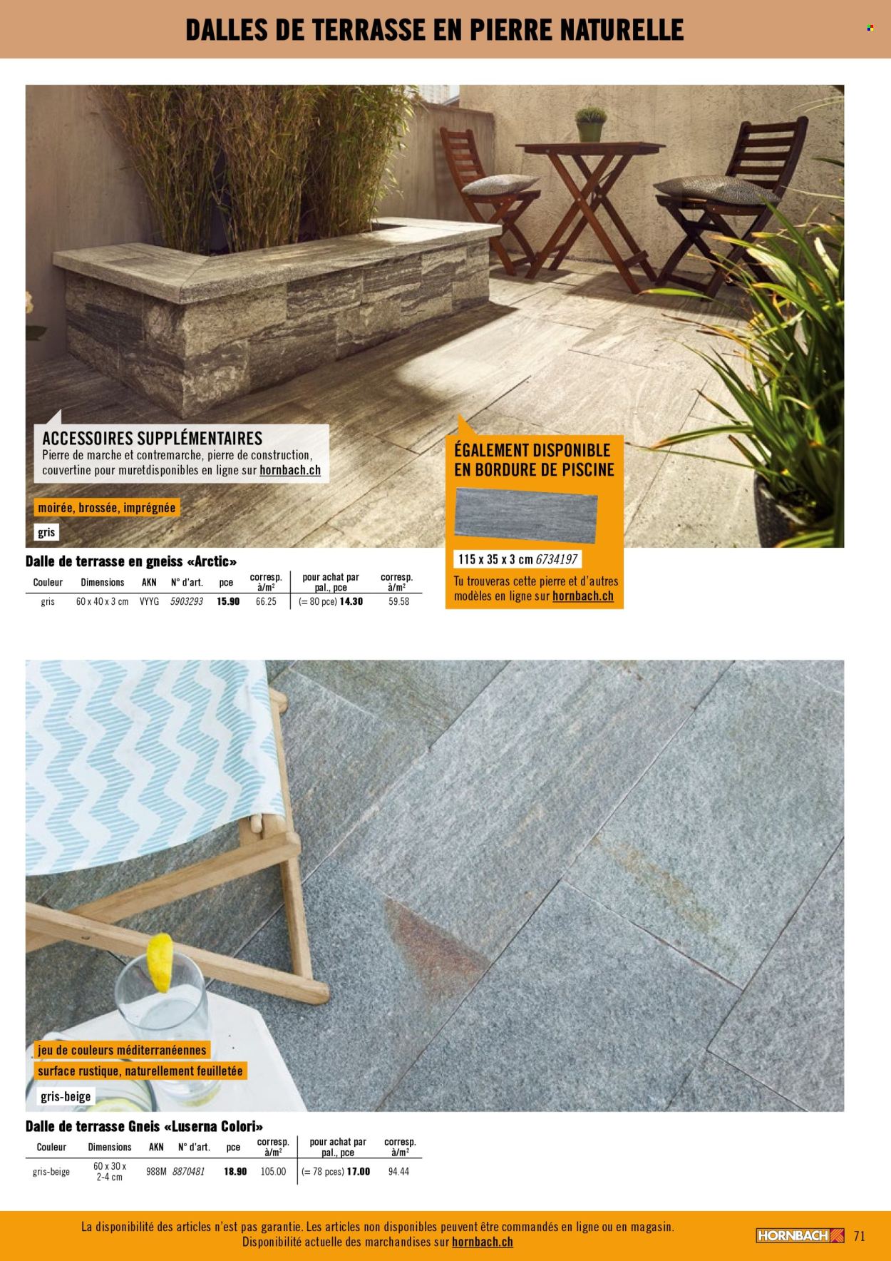 Prospekte Hornbach. Seite 71. Seite 71
