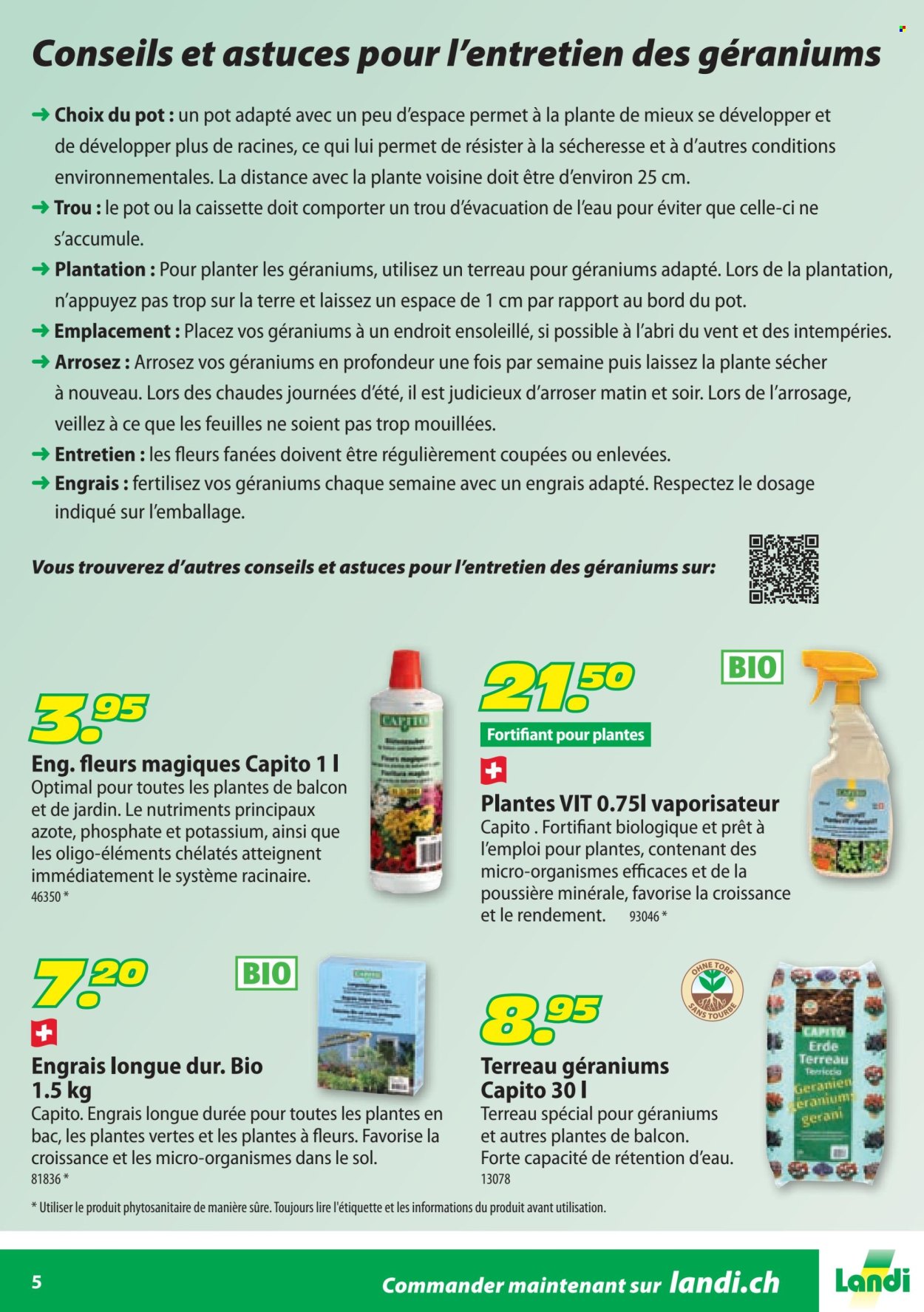 Prospekte Landi. Seite 5. Seite 5