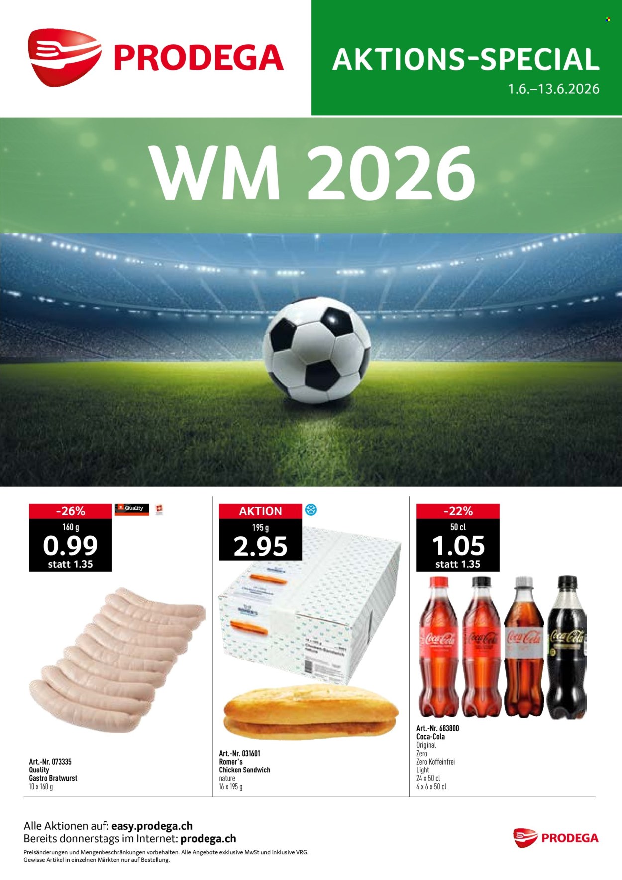 Prospekte Prodega - 1.6.2026 - 13.6.2026. Seite 1. Seite 1