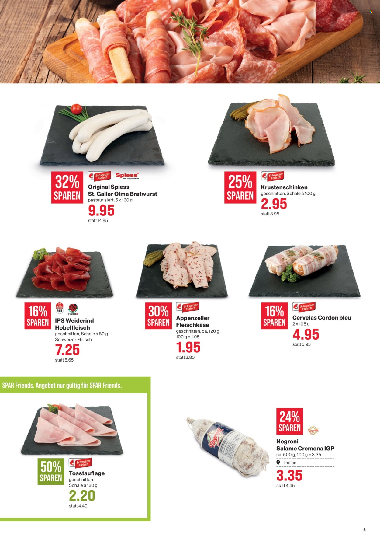 Prospekte SPAR - 11.6.2026 - 17.6.2026. Seite 3. Seite 3