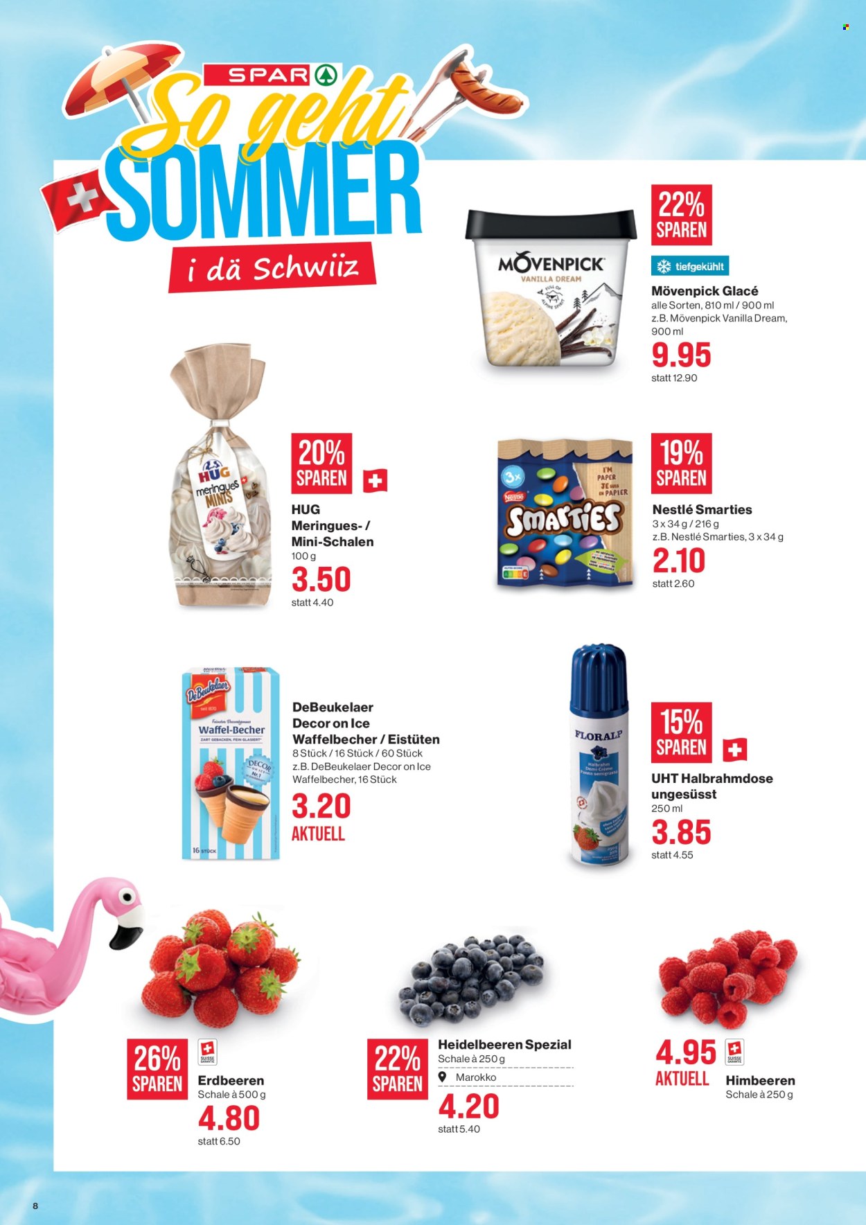 Prospekte SPAR - 11.6.2026 - 17.6.2026. Seite 8. Seite 8