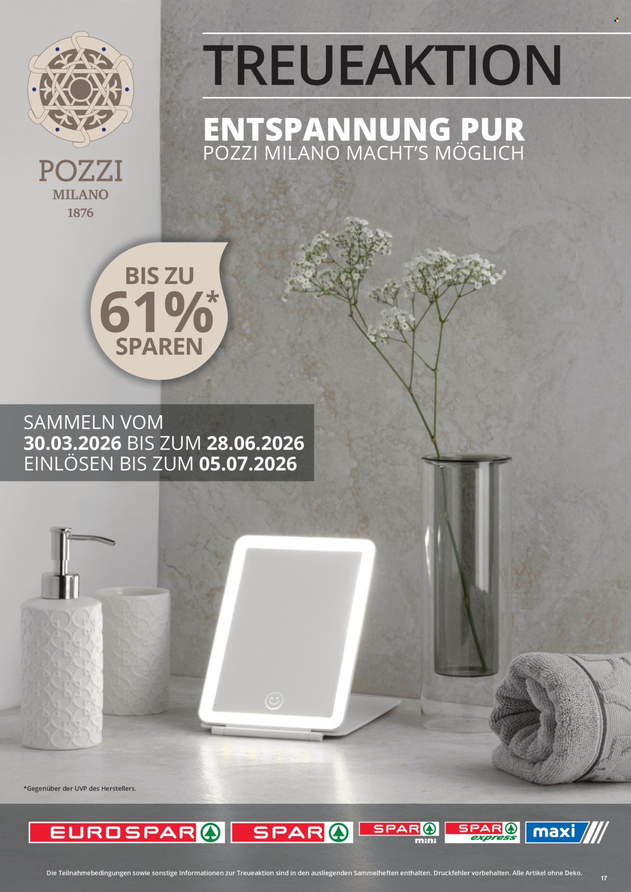 Prospekte SPAR - 11.6.2026 - 17.6.2026. Seite 17. Seite 17