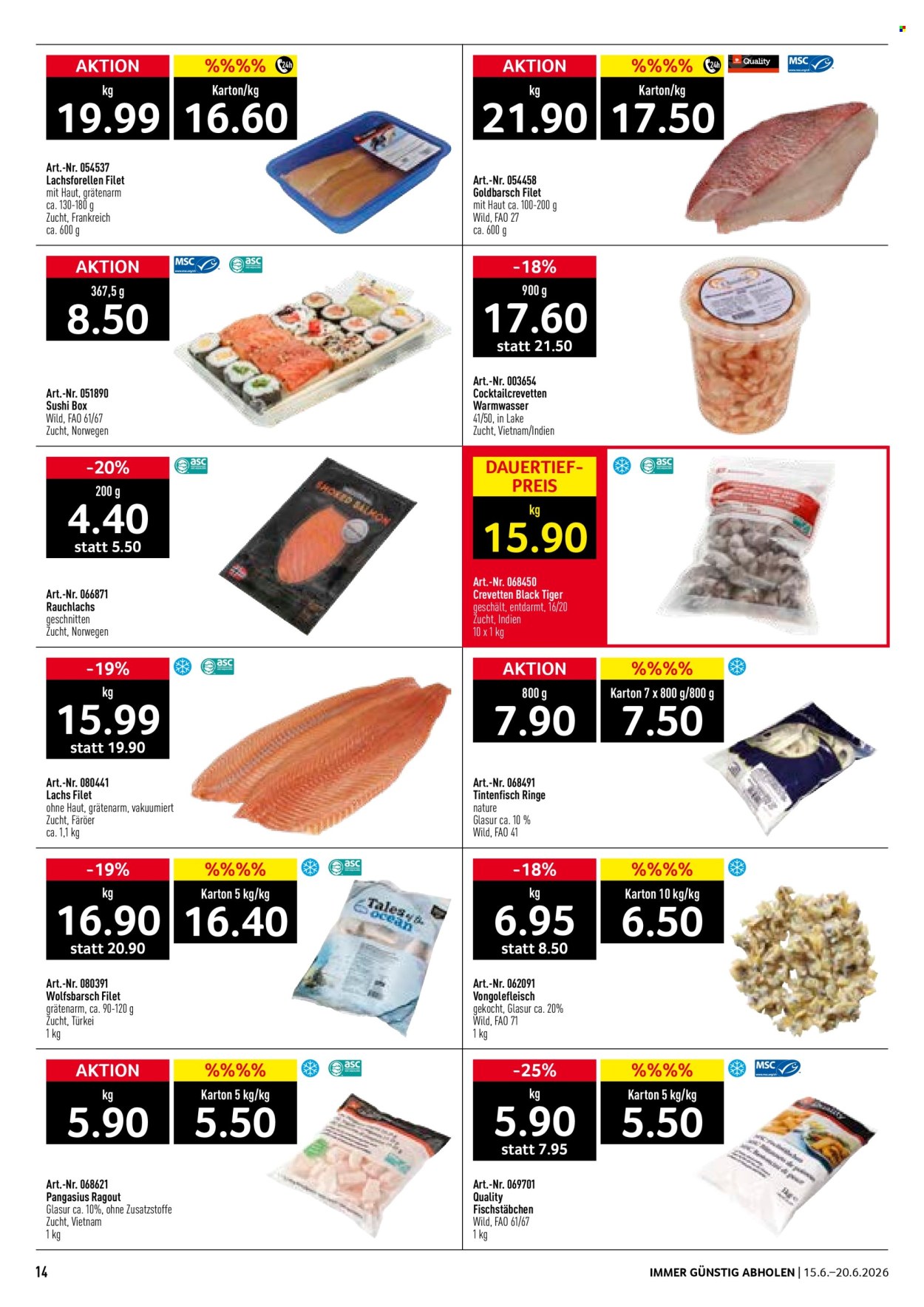 Prospekte Prodega - 15.6.2026 - 20.6.2026. Seite 14. Seite 14