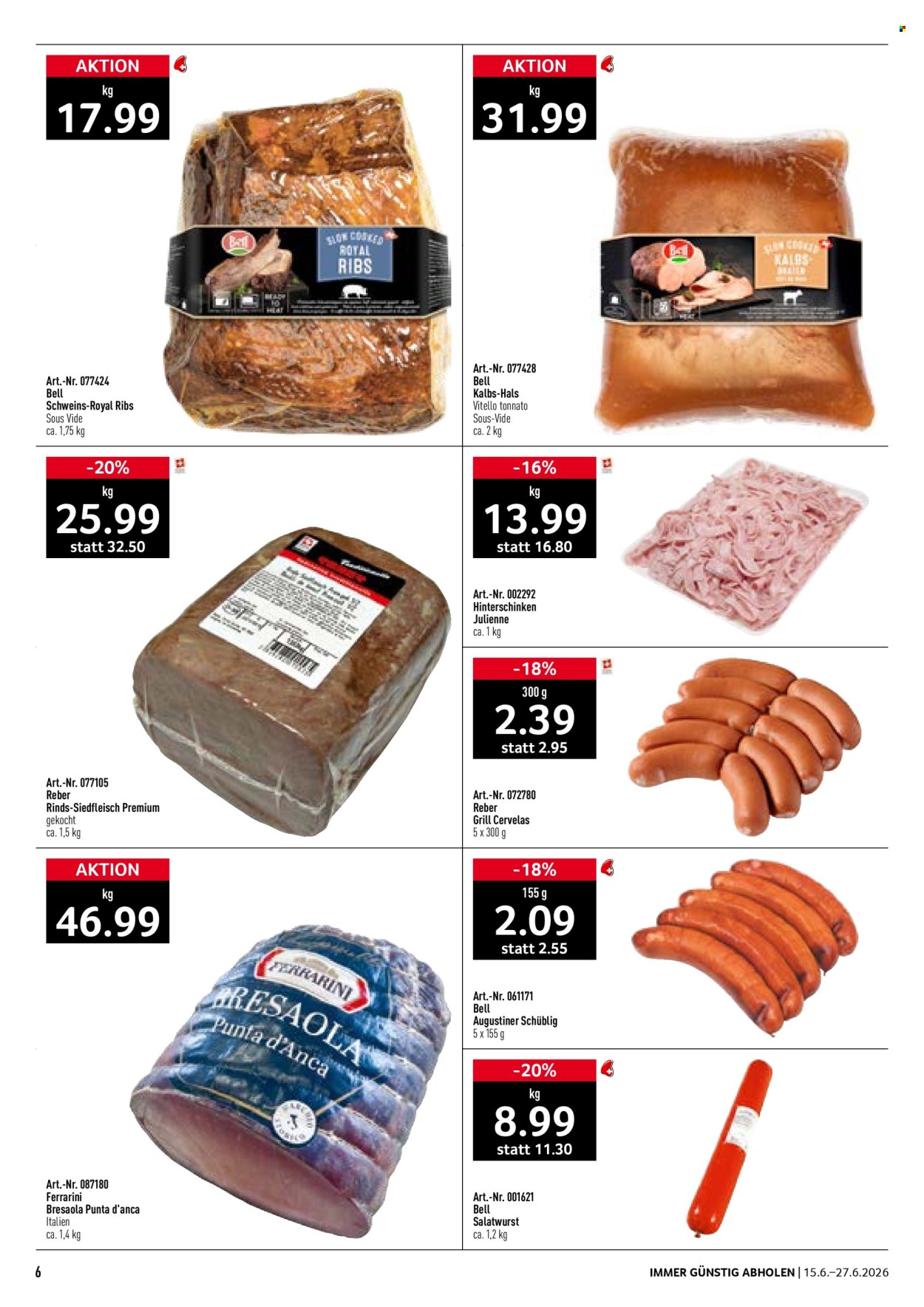 Prospekte Prodega - 15.6.2026 - 27.6.2026. Seite 6. Seite 6