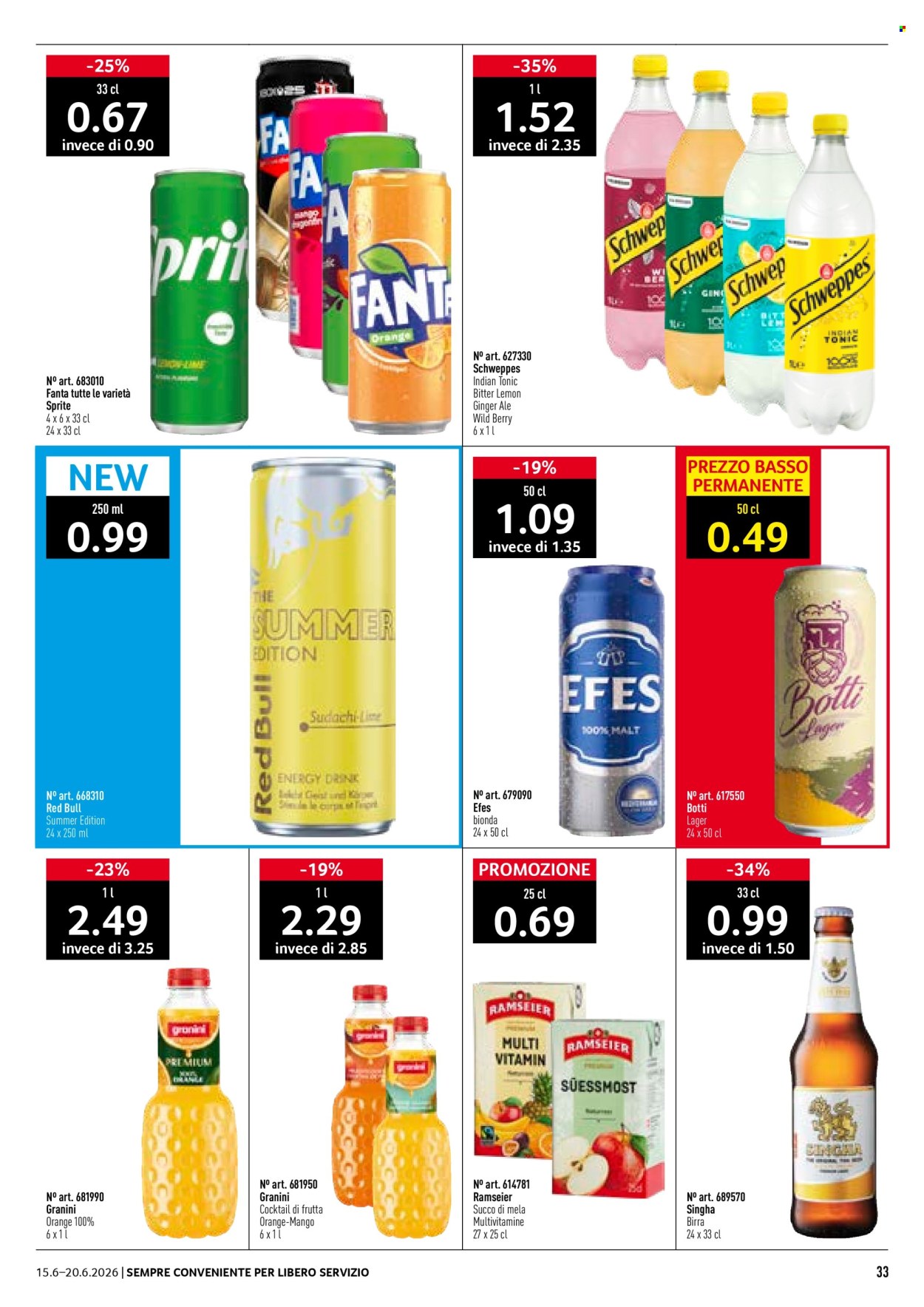 Prospekte Prodega - 15.6.2026 - 20.6.2026. Seite 33. Seite 33