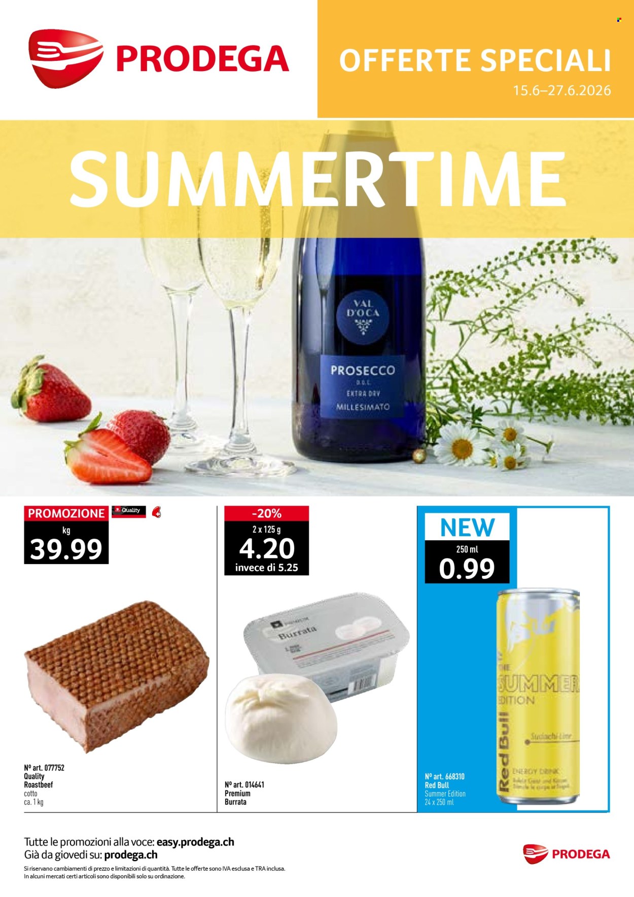 Prospekte Prodega - 15.6.2026 - 27.6.2026. Seite 1. Seite 1