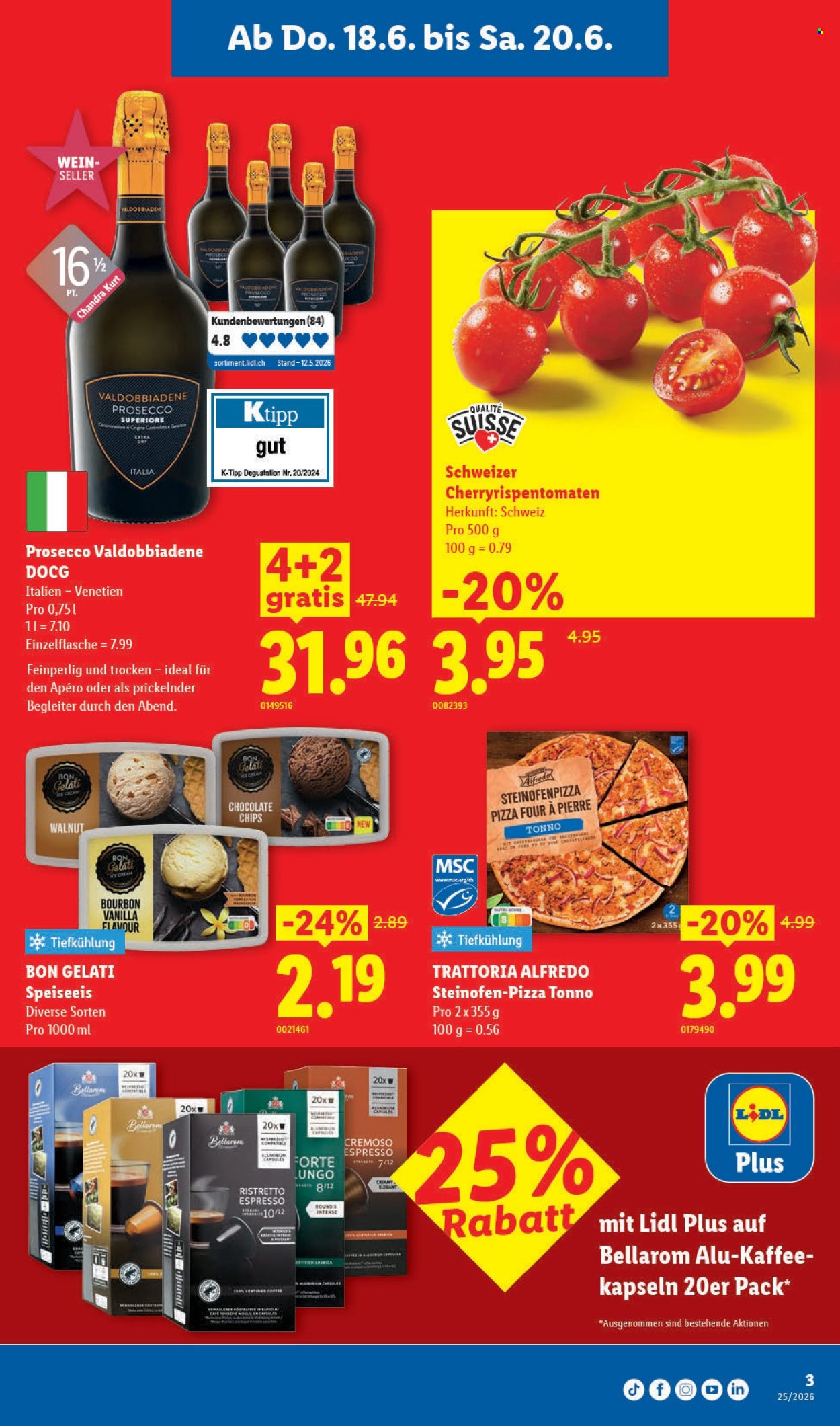 Prospekte Lidl - 18.6.2026 - 24.6.2026. Seite 3. Seite 3