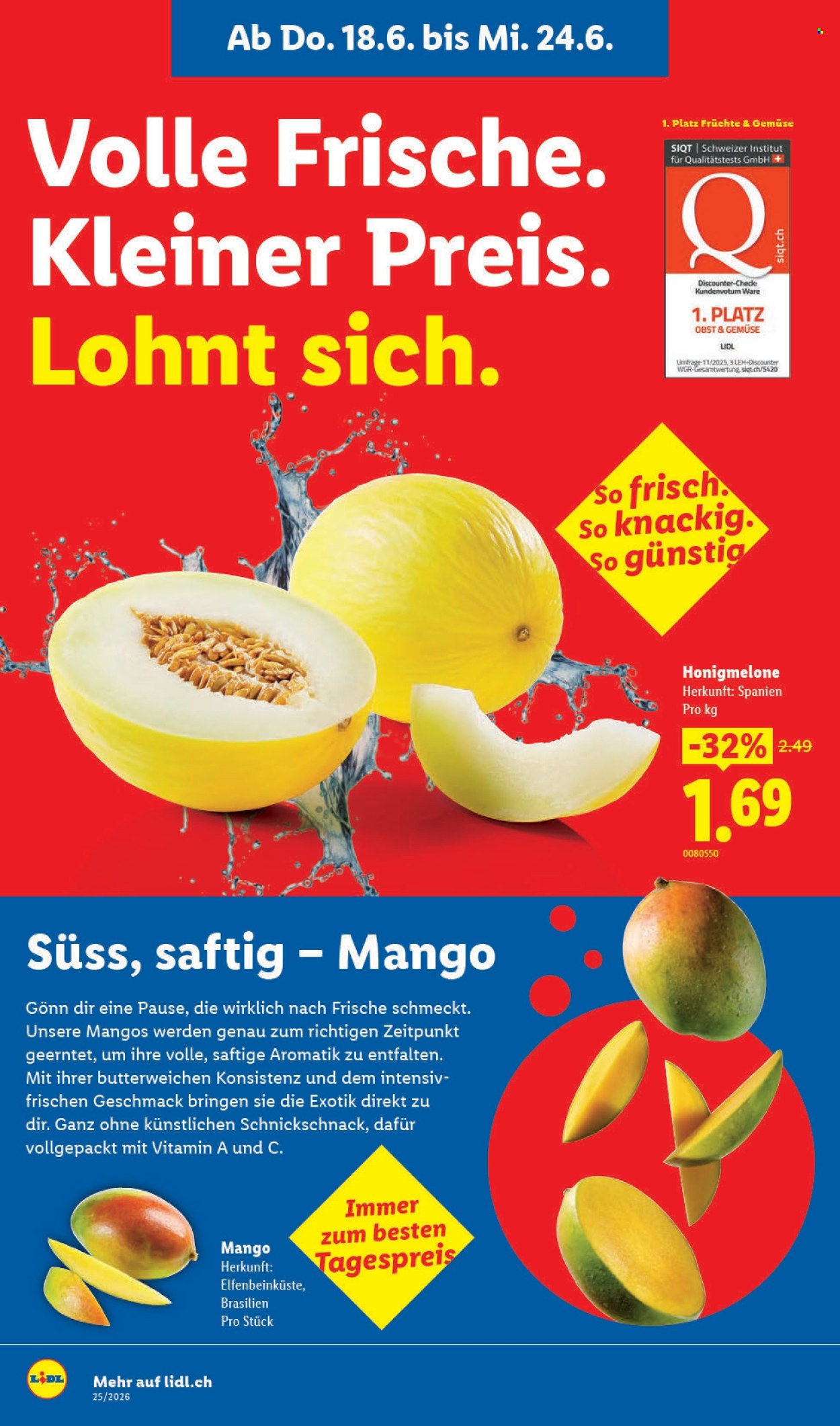 Prospekte Lidl - 18.6.2026 - 24.6.2026. Seite 4. Seite 4