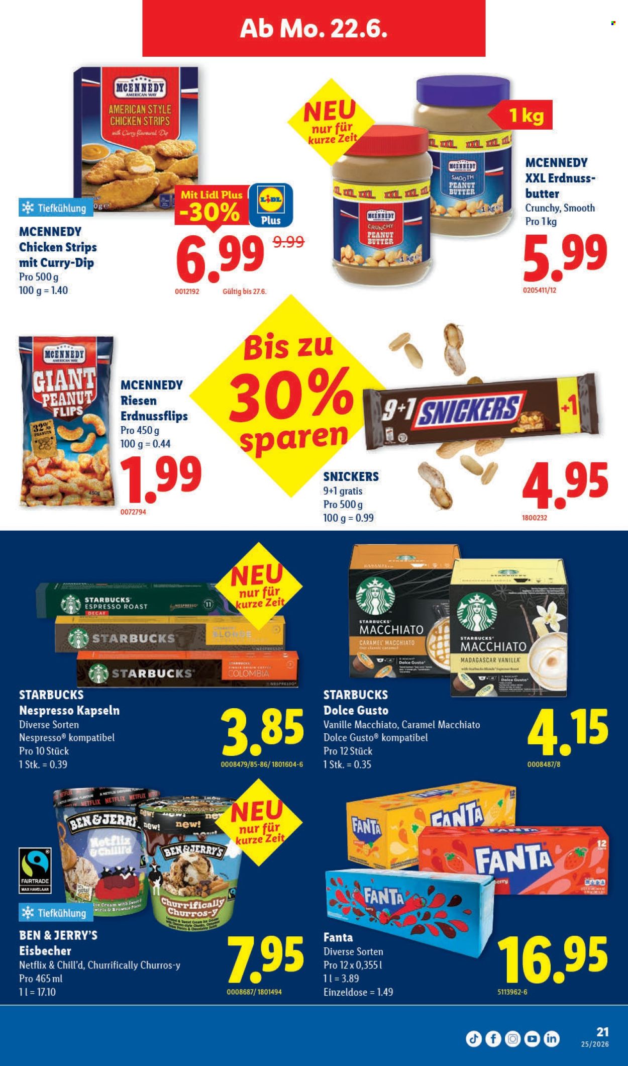 Prospekte Lidl - 18.6.2026 - 24.6.2026. Seite 23. Seite 23