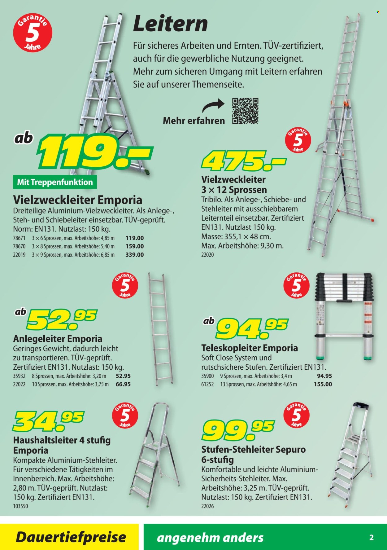 Prospekte Landi. Seite 2. Seite 2