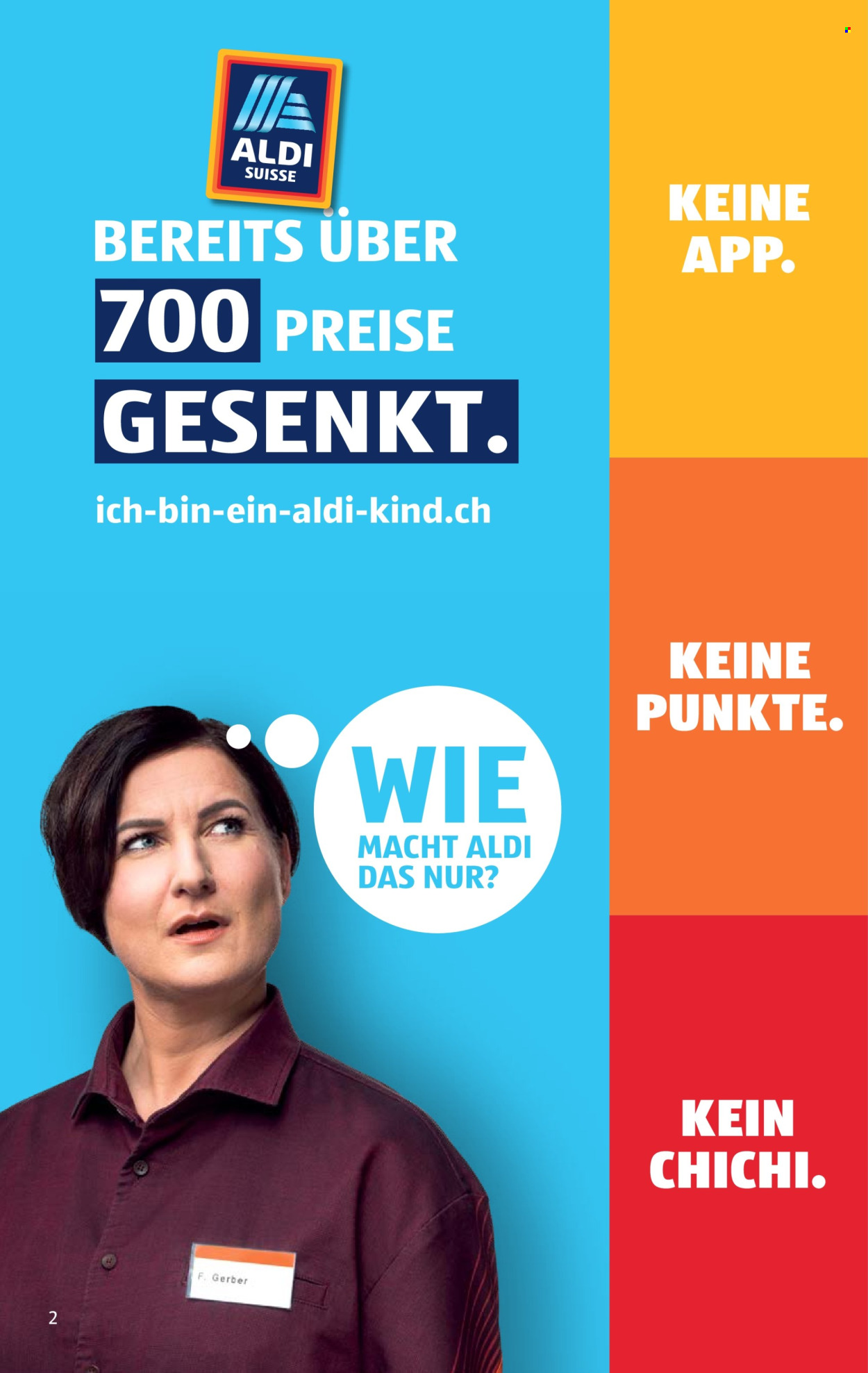 Prospekte Aldi - 2.7.2026 - 8.7.2026. Seite 2. Seite 2