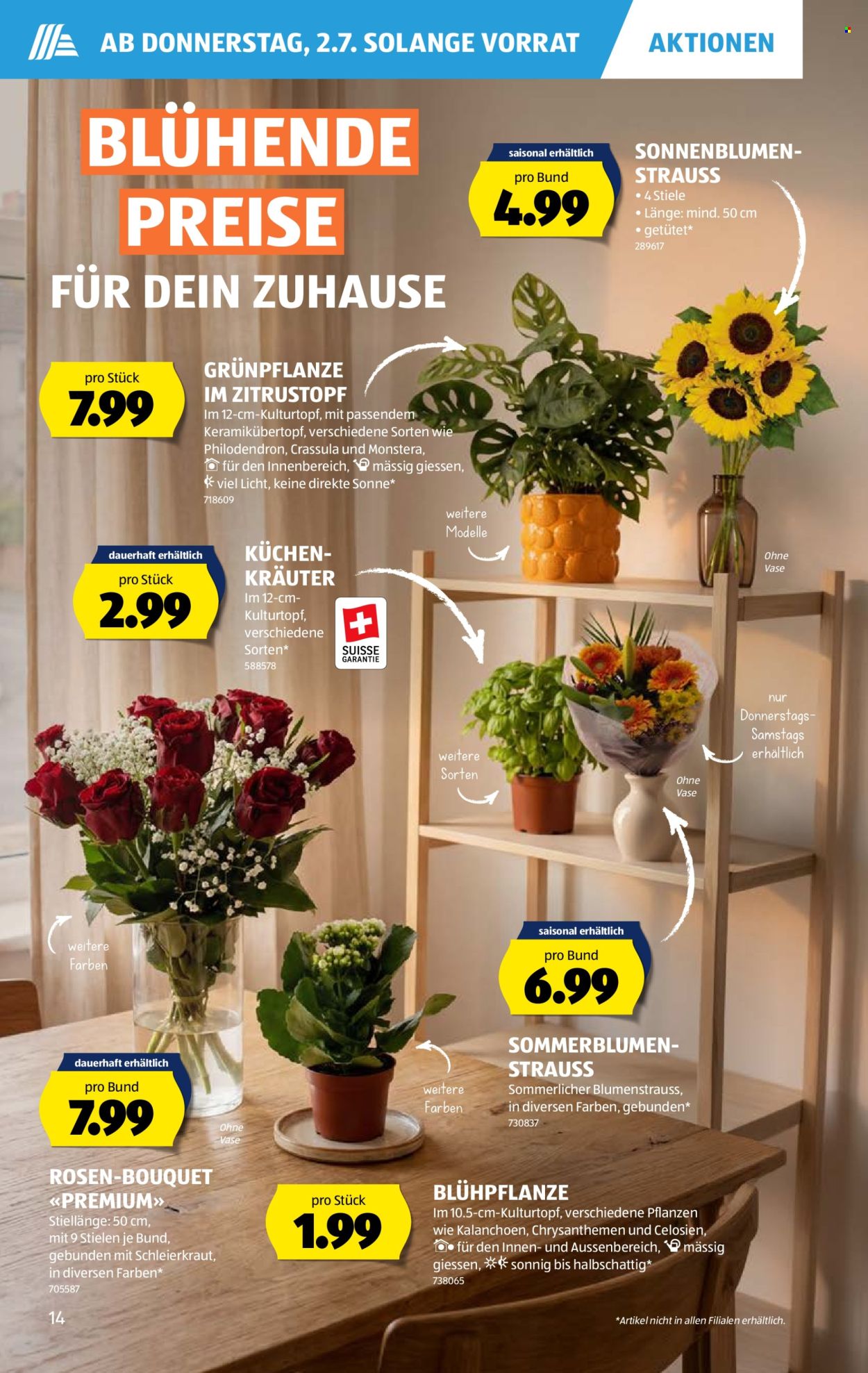 Prospekte Aldi - 2.7.2026 - 8.7.2026. Seite 14. Seite 14