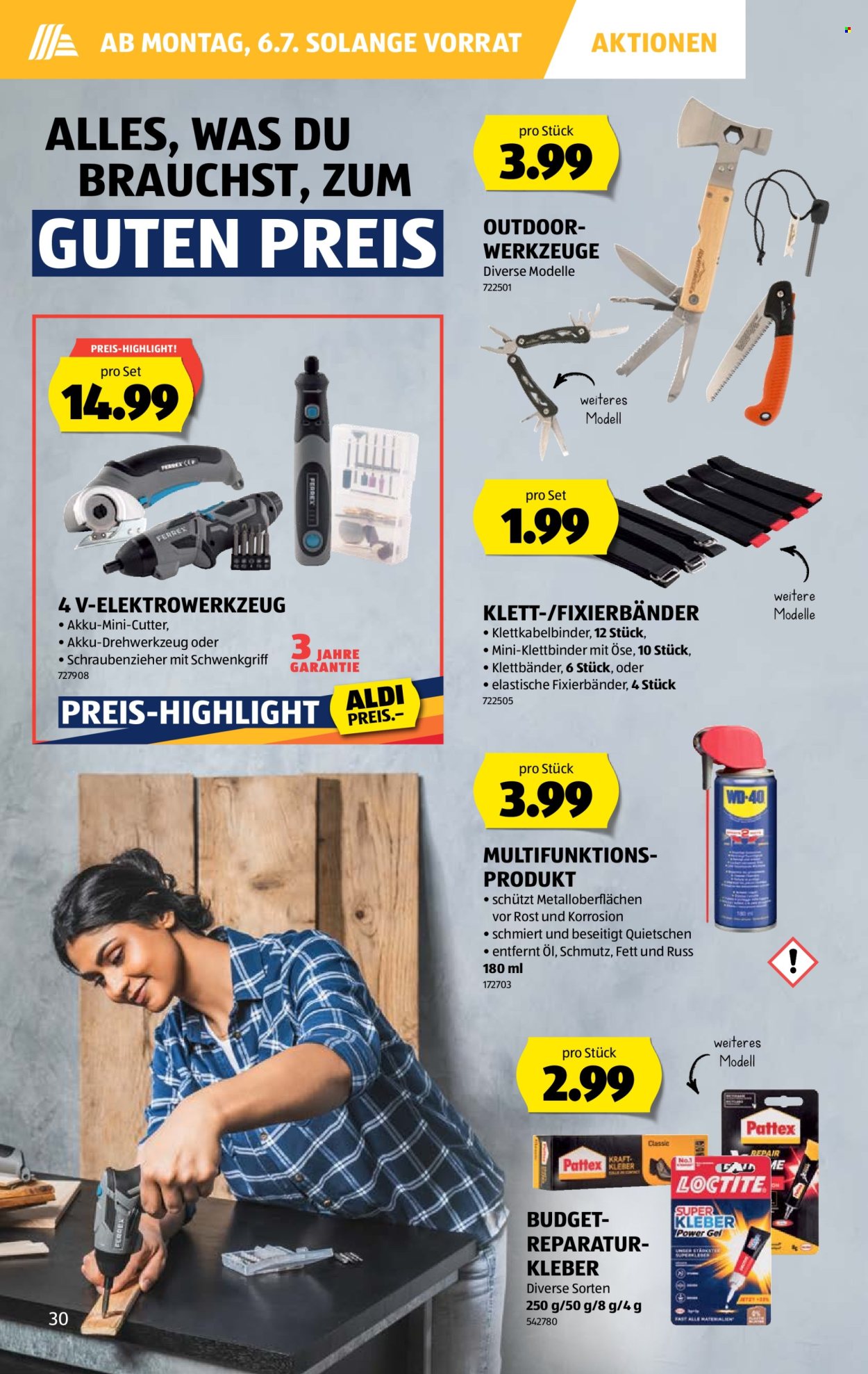Prospekte Aldi - 2.7.2026 - 8.7.2026. Seite 30. Seite 30