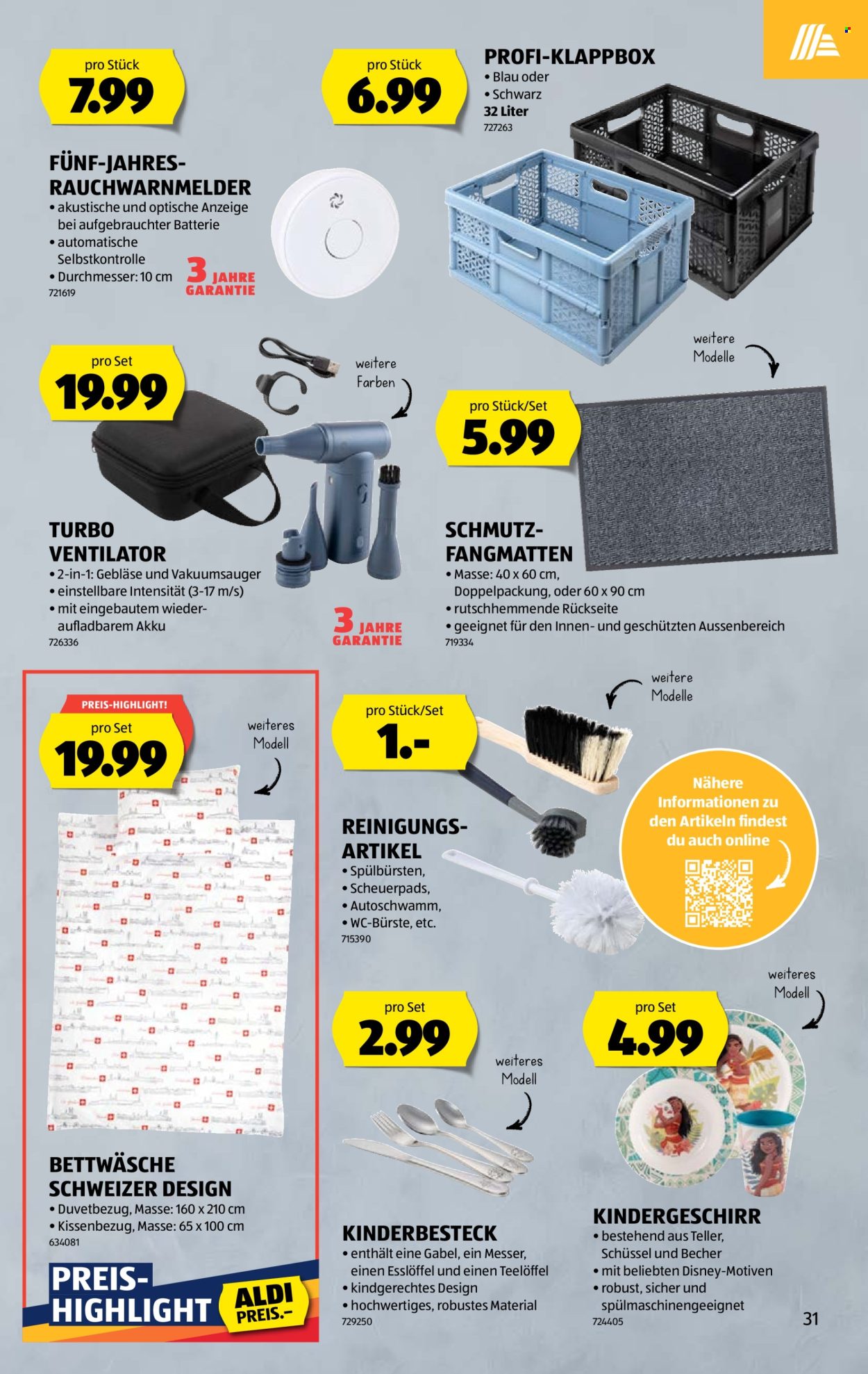 Prospekte Aldi - 2.7.2026 - 8.7.2026. Seite 31. Seite 31
