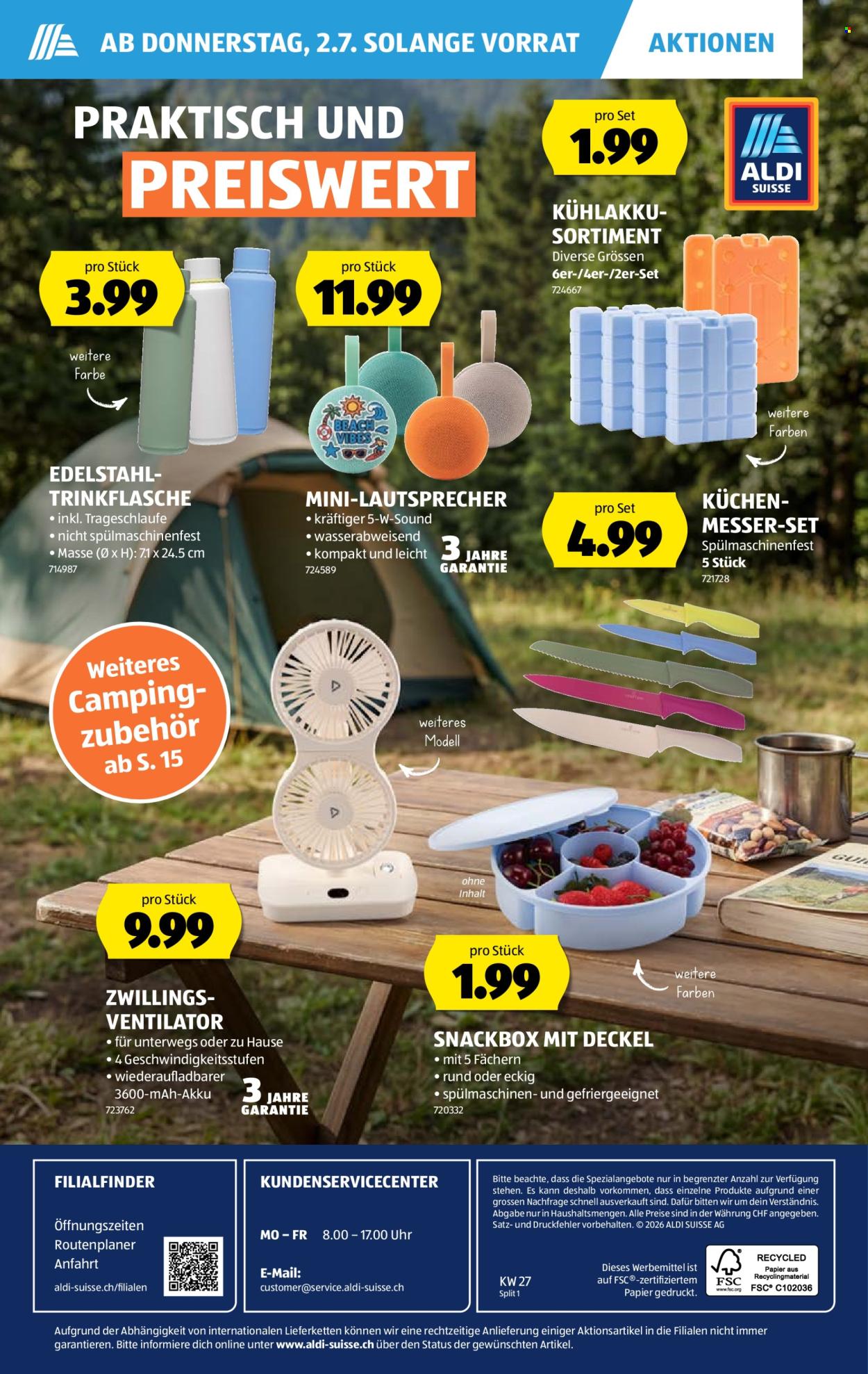Prospekte Aldi - 2.7.2026 - 8.7.2026. Seite 36. Seite 36