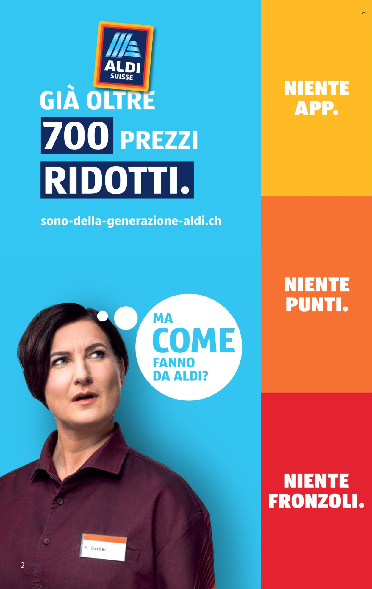 Prospekte Aldi - 2.7.2026 - 8.7.2026. Seite 2. Seite 2