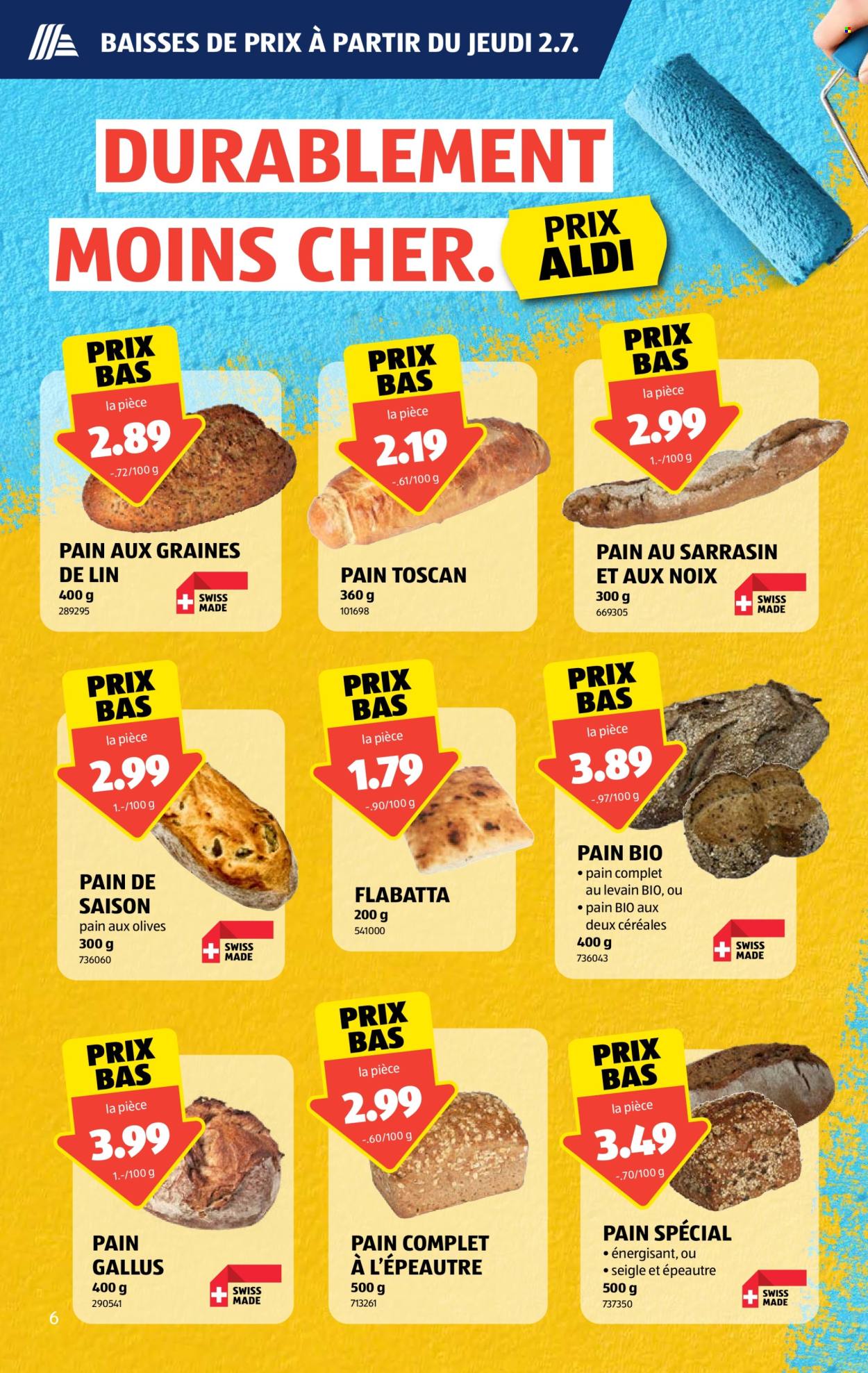 Prospekte Aldi - 2.7.2026 - 8.7.2026. Seite 6. Seite 6