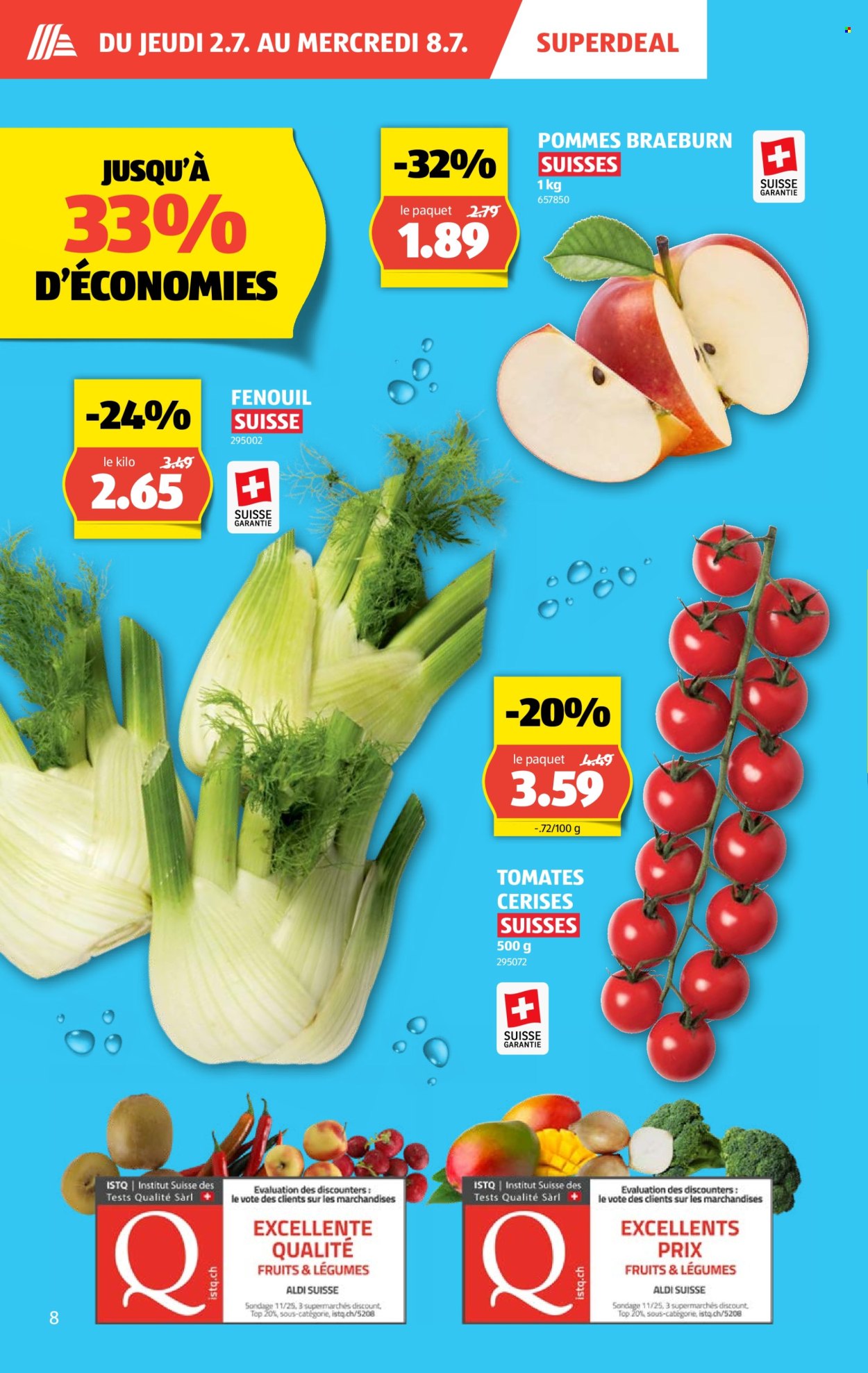 Prospekte Aldi - 2.7.2026 - 8.7.2026. Seite 8. Seite 8