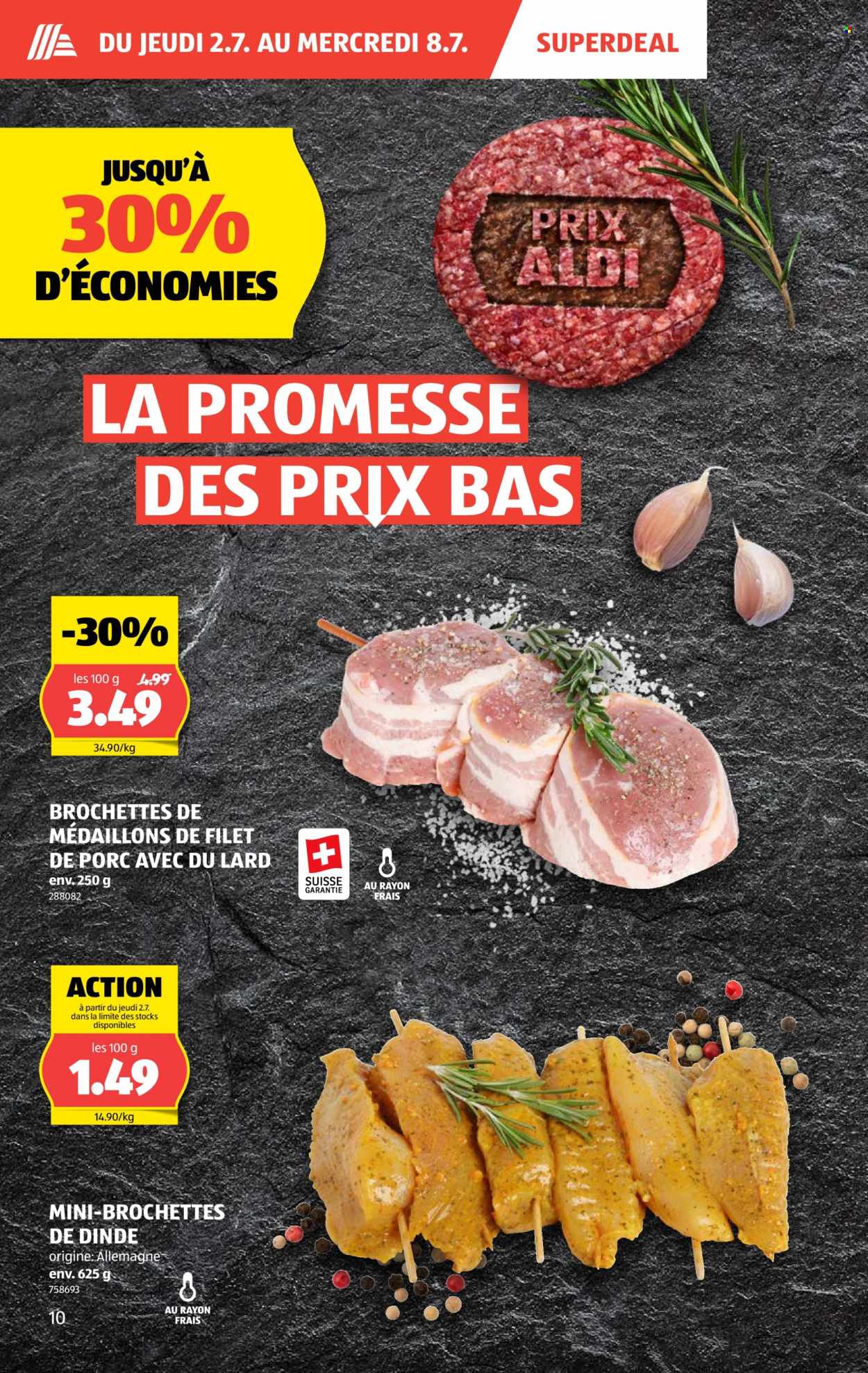 Prospekte Aldi - 2.7.2026 - 8.7.2026. Seite 10. Seite 10