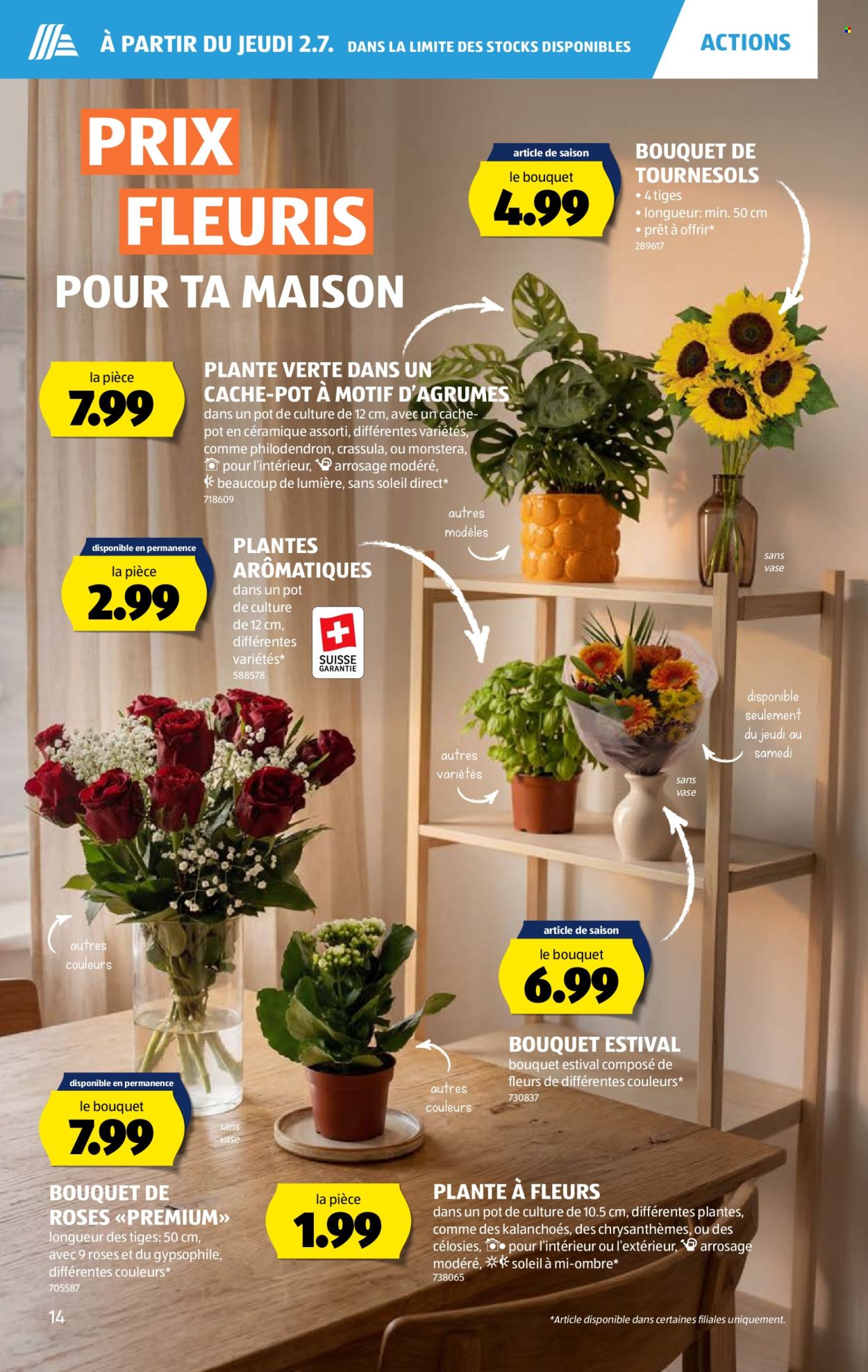 Prospekte Aldi - 2.7.2026 - 8.7.2026. Seite 14. Seite 14