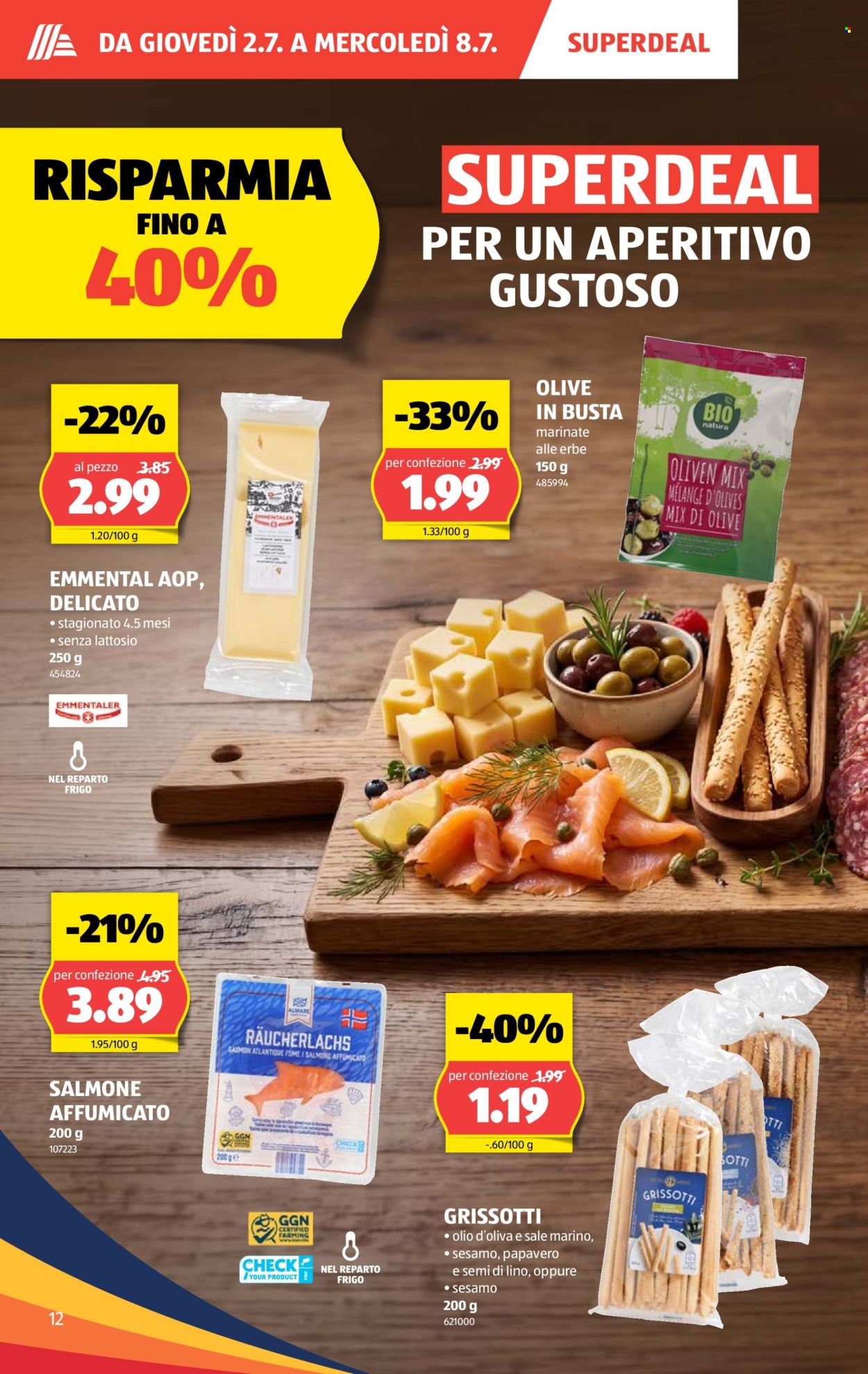 Prospekte Aldi - 2.7.2026 - 8.7.2026. Seite 12. Seite 12