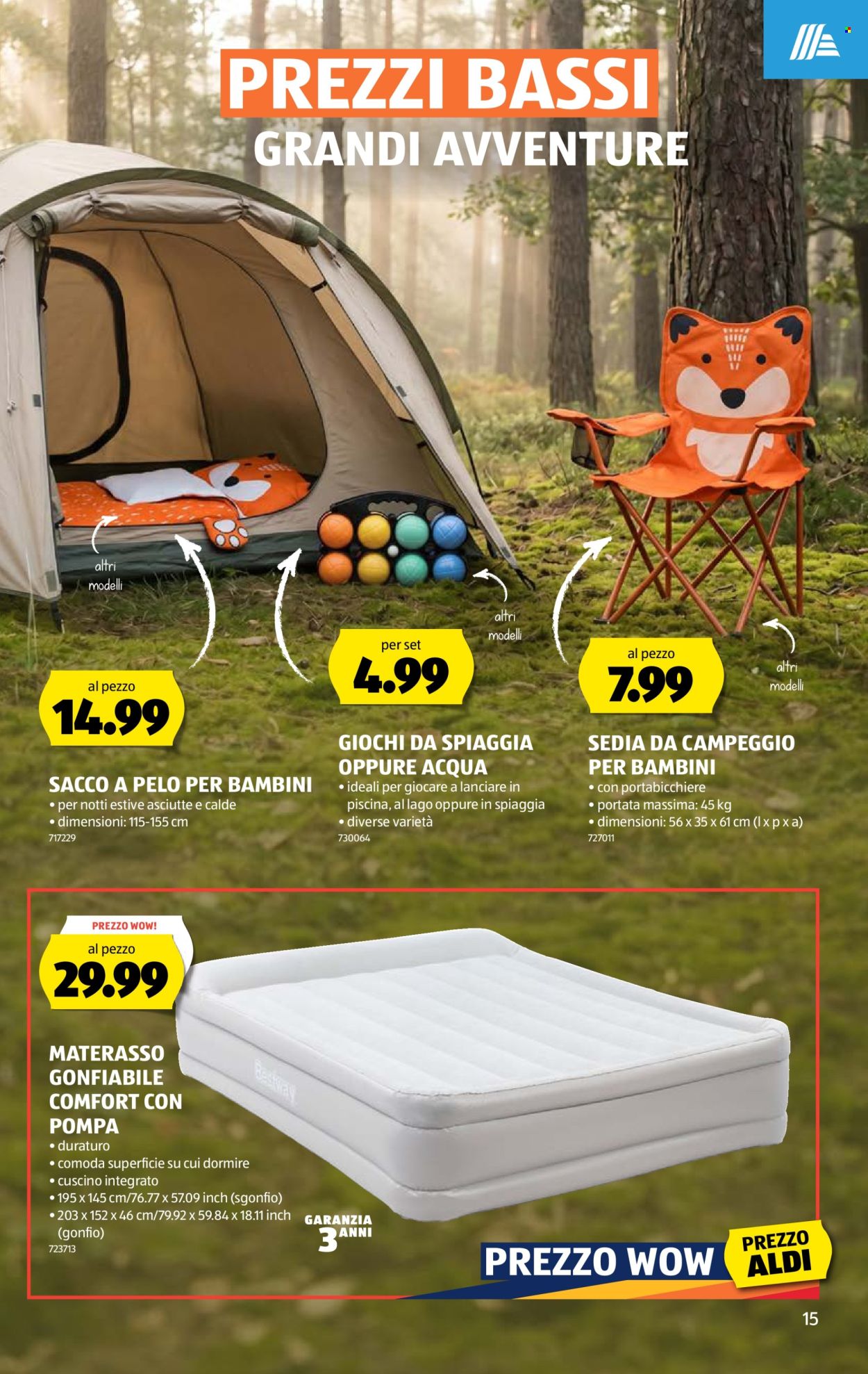 Prospekte Aldi - 2.7.2026 - 8.7.2026. Seite 15. Seite 15