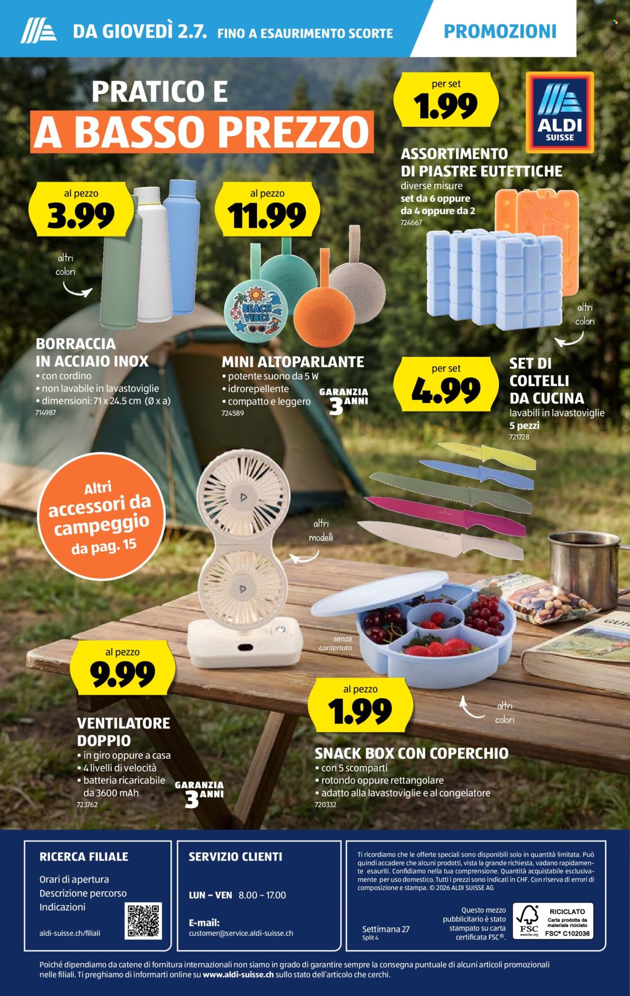 Prospekte Aldi - 2.7.2026 - 8.7.2026. Seite 36. Seite 36