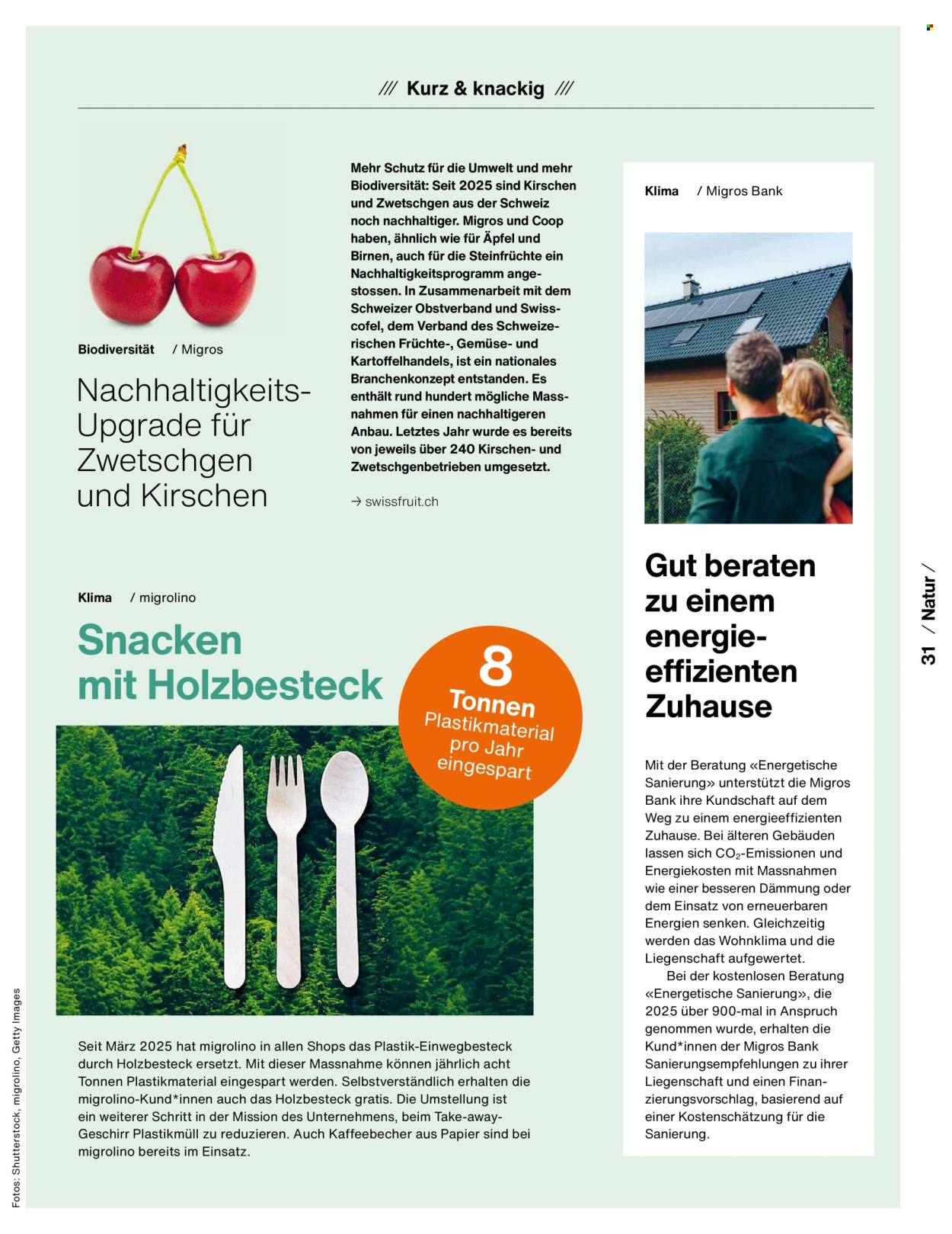 Prospekte Migros. Seite 33. Seite 33