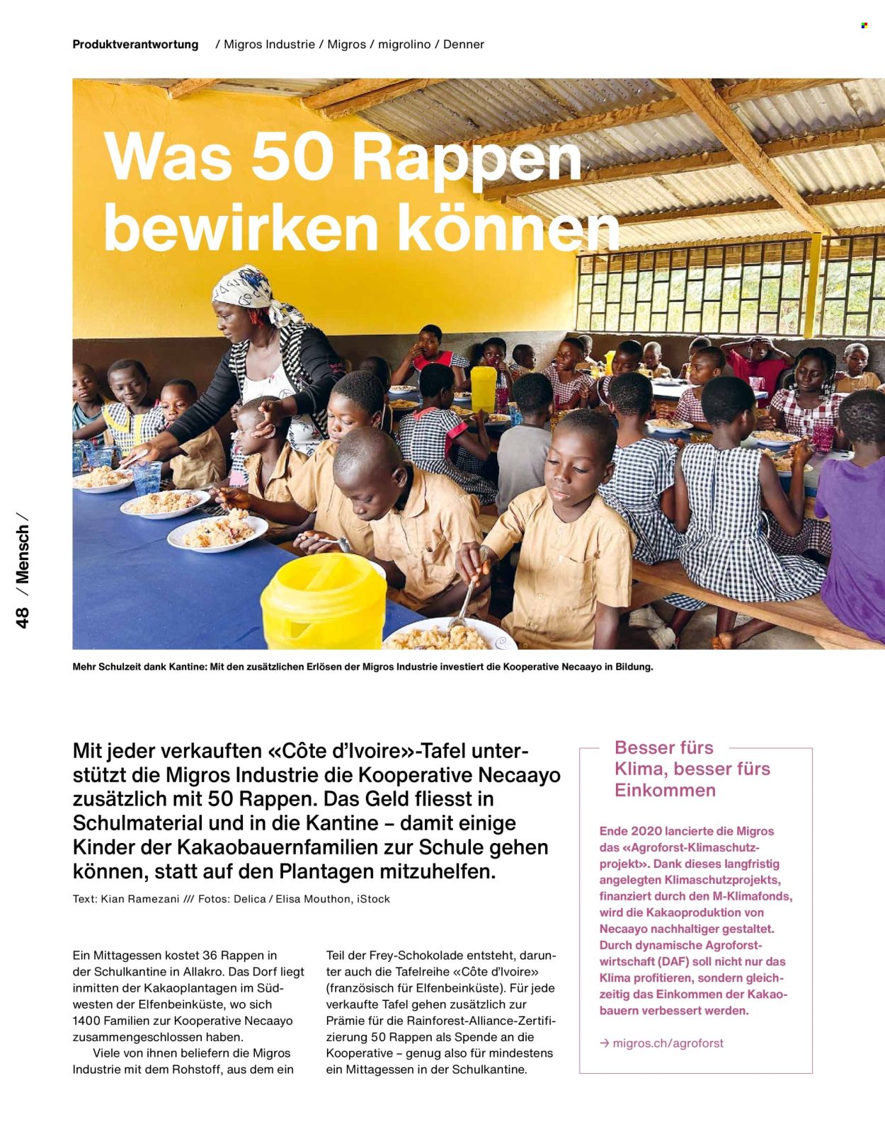 Prospekte Migros. Seite 50. Seite 50
