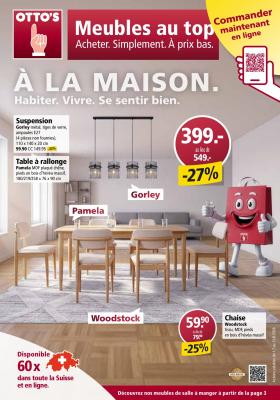 Otto's - Prospectus sur les meubles