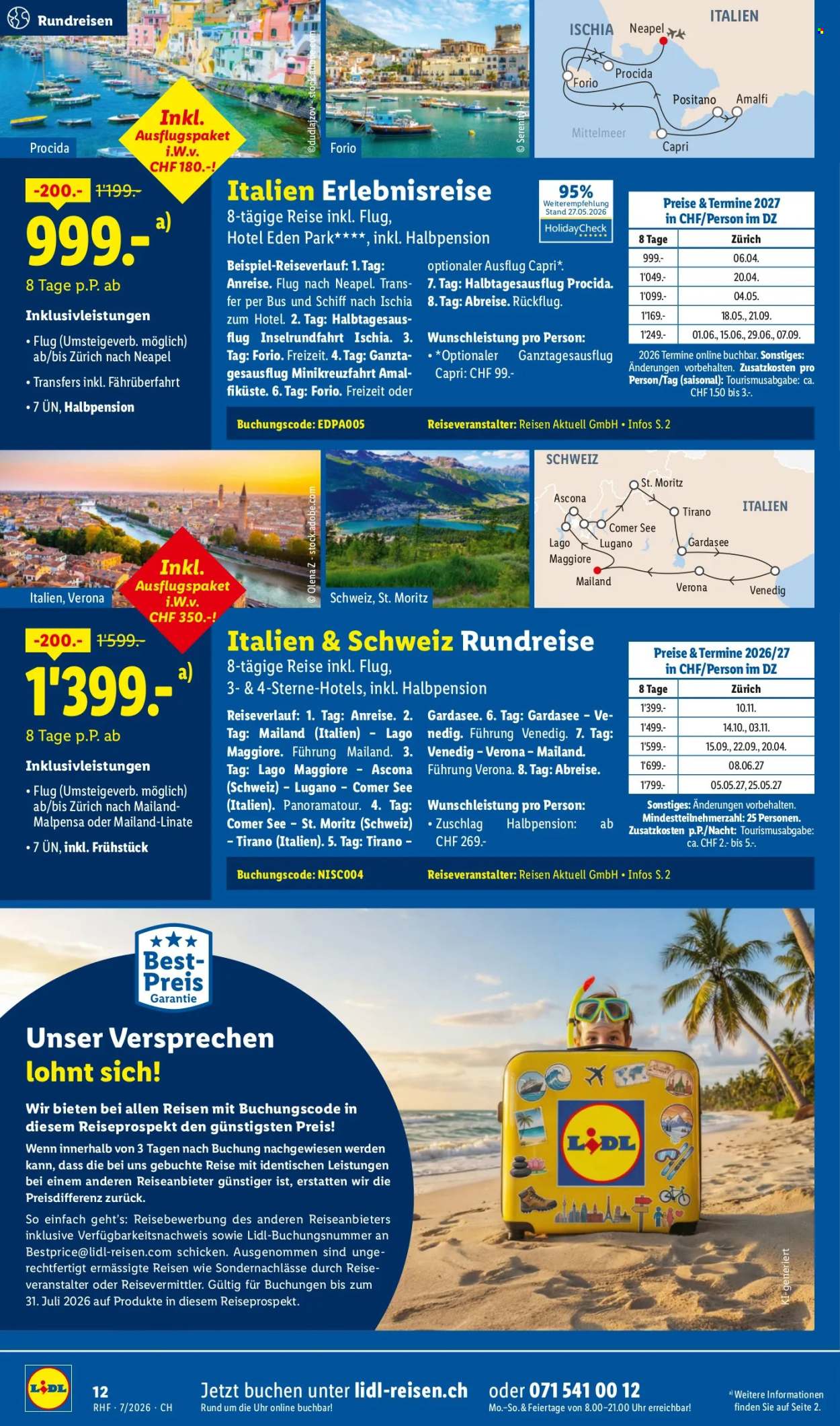 Prospekte Lidl - 1.7.2026 - 31.7.2026. Seite 12. Seite 12