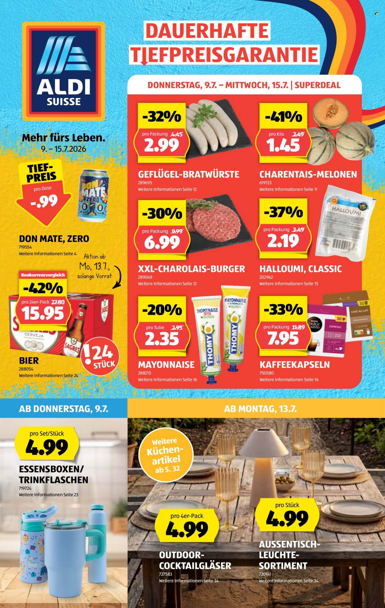 Prospekte Aldi - 9.7.2026 - 15.7.2026. Seite 1. Seite 1