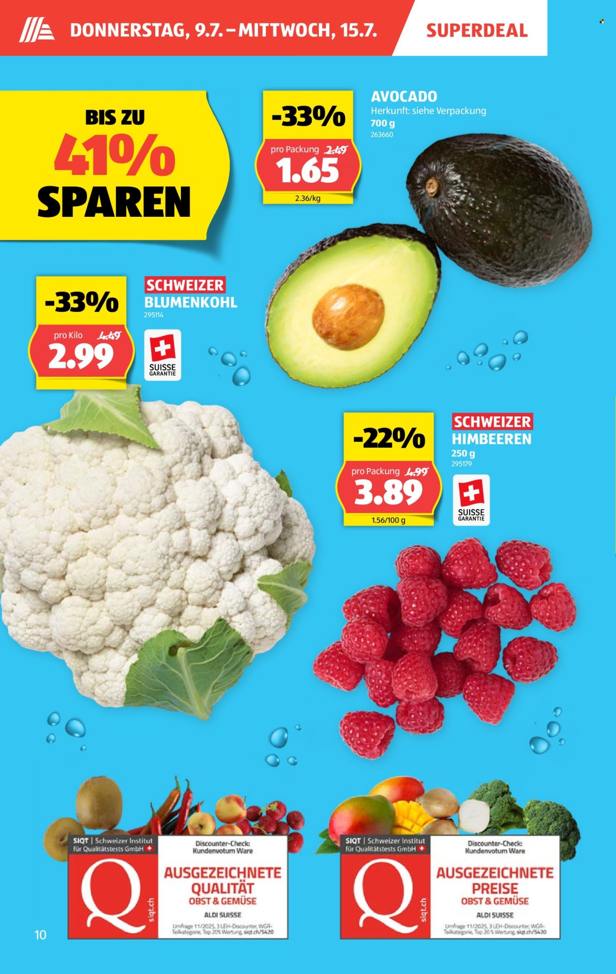Prospekte Aldi - 9.7.2026 - 15.7.2026. Seite 10. Seite 10