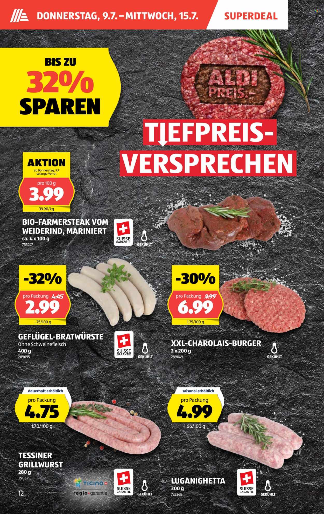 Prospekte Aldi - 9.7.2026 - 15.7.2026. Seite 12. Seite 12