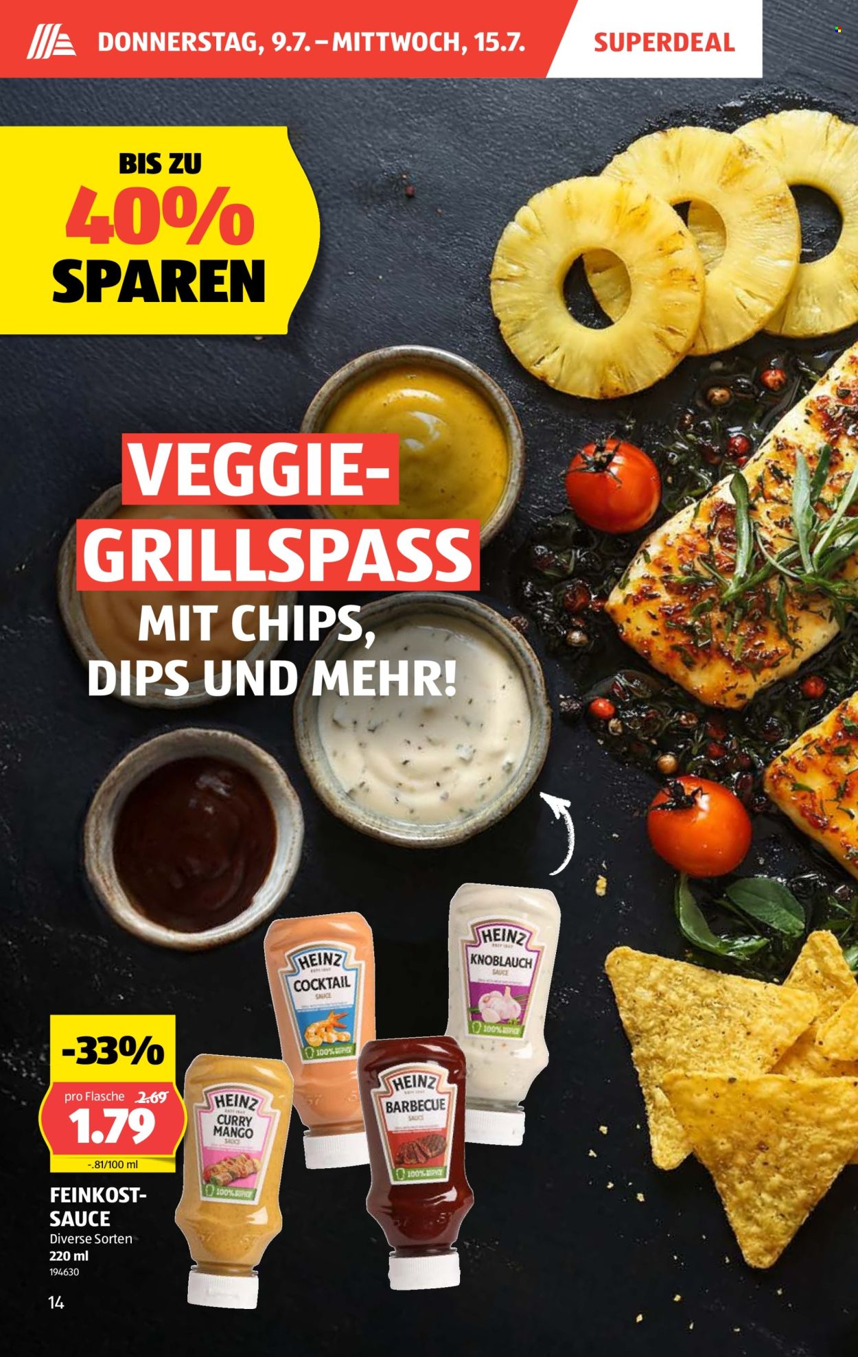 Prospekte Aldi - 9.7.2026 - 15.7.2026. Seite 14. Seite 14
