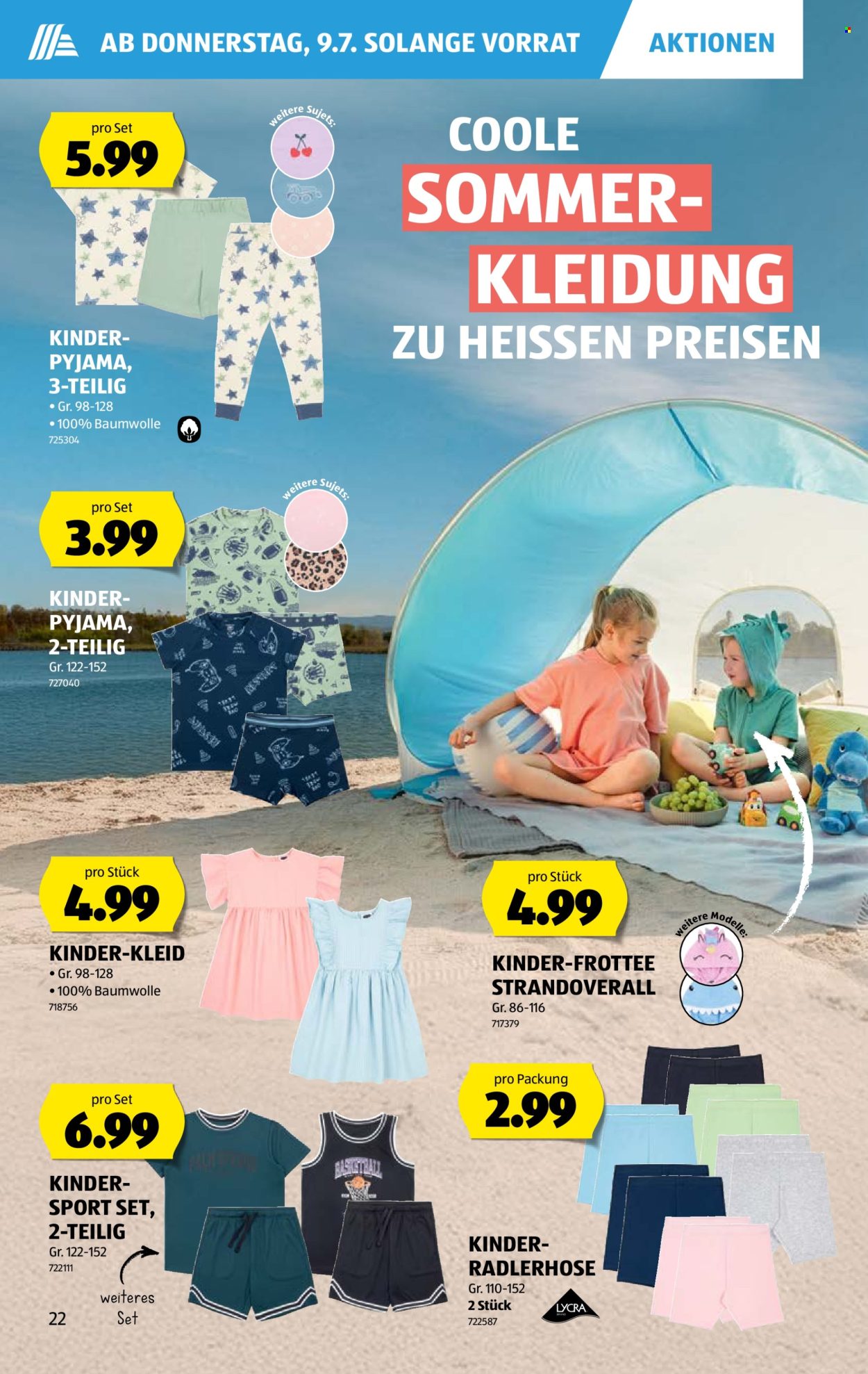 Prospekte Aldi - 9.7.2026 - 15.7.2026. Seite 22. Seite 22