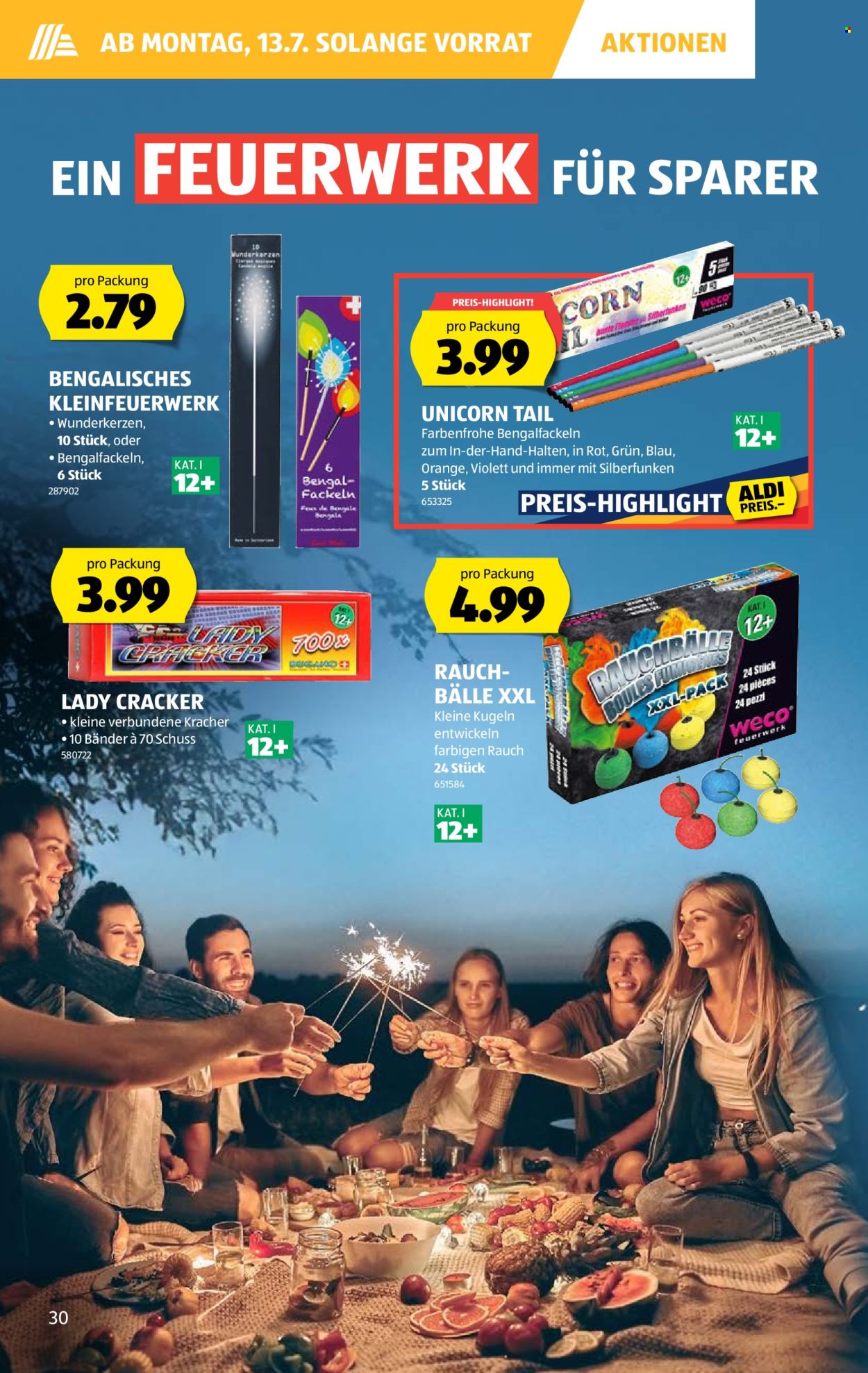 Prospekte Aldi - 9.7.2026 - 15.7.2026. Seite 30. Seite 30