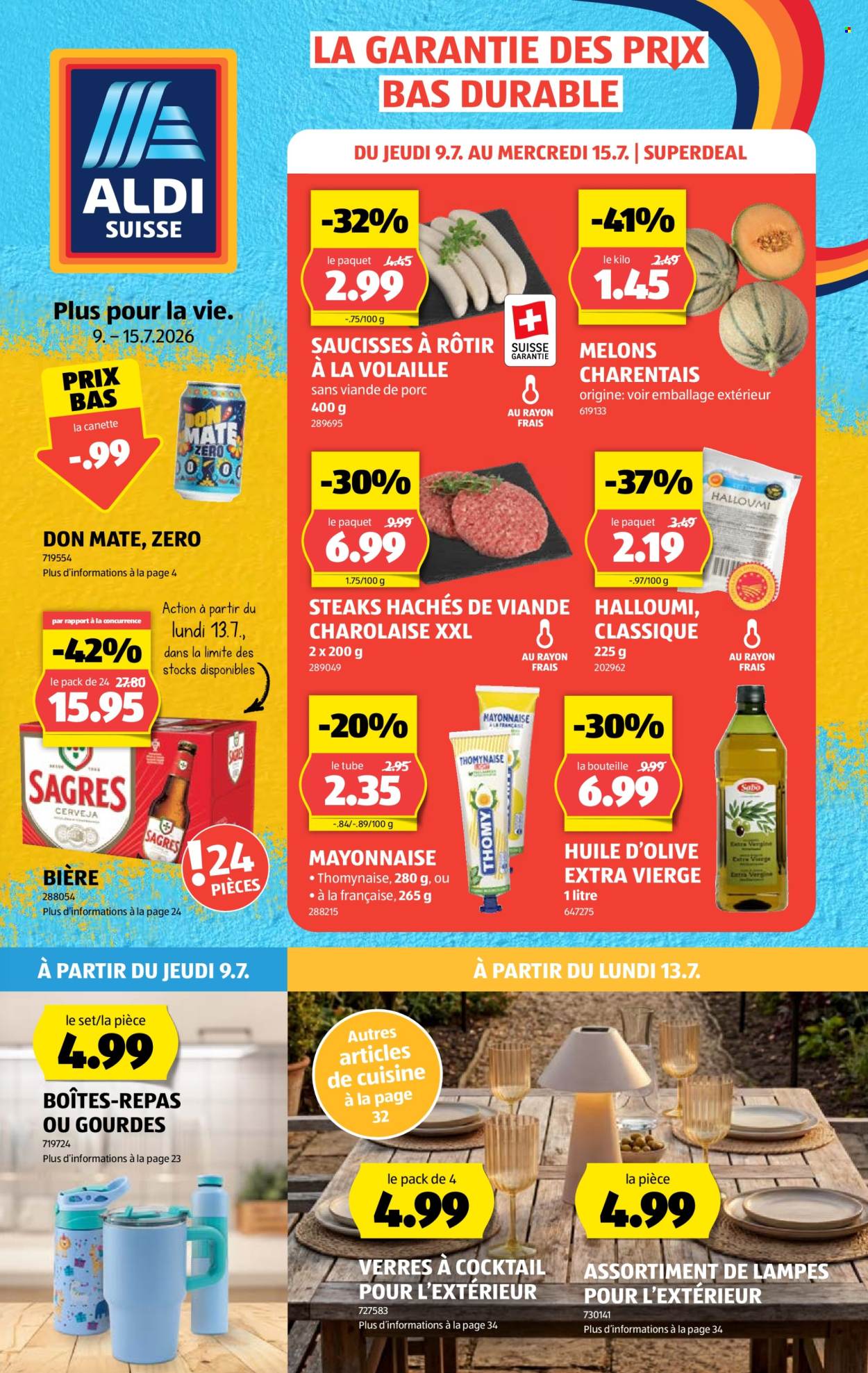 Prospekte Aldi - 9.7.2026 - 15.7.2026. Seite 1. Seite 1