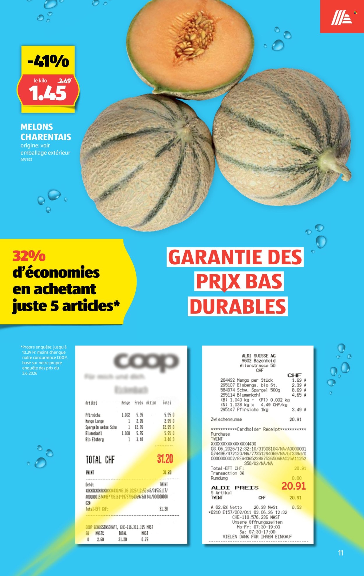 Prospekte Aldi - 9.7.2026 - 15.7.2026. Seite 11. Seite 11