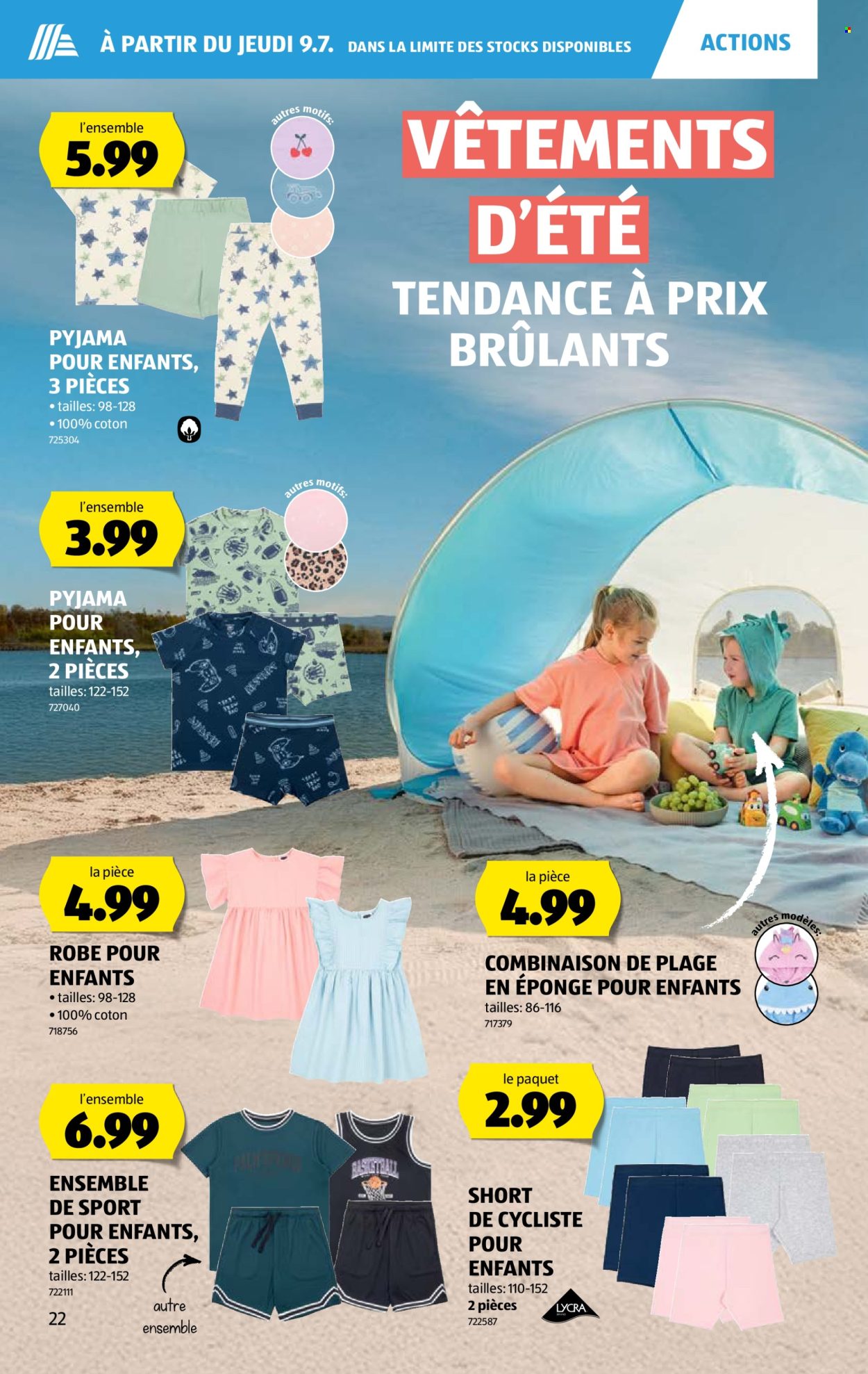 Prospekte Aldi - 9.7.2026 - 15.7.2026. Seite 22. Seite 22