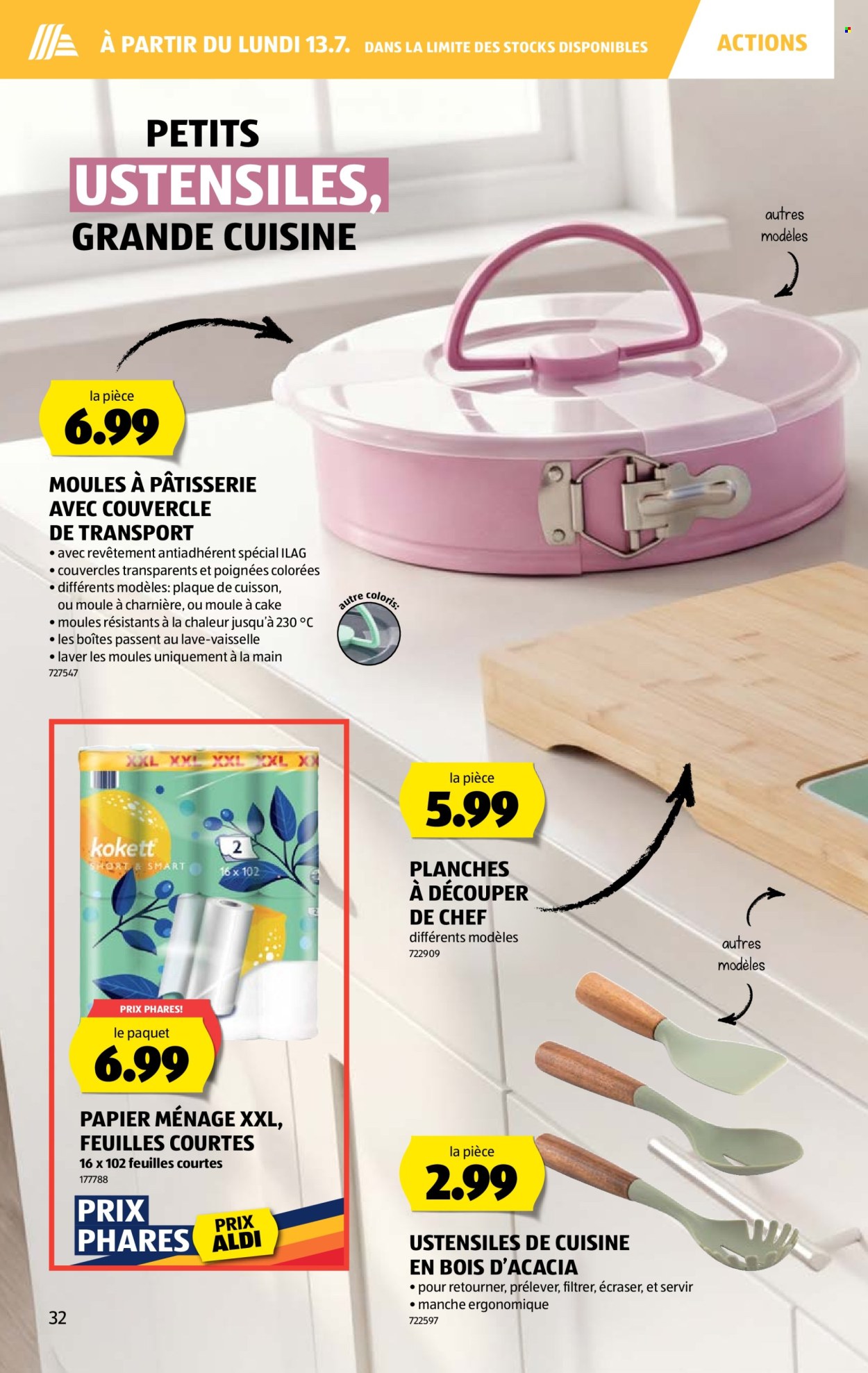 Prospekte Aldi - 9.7.2026 - 15.7.2026. Seite 32. Seite 32