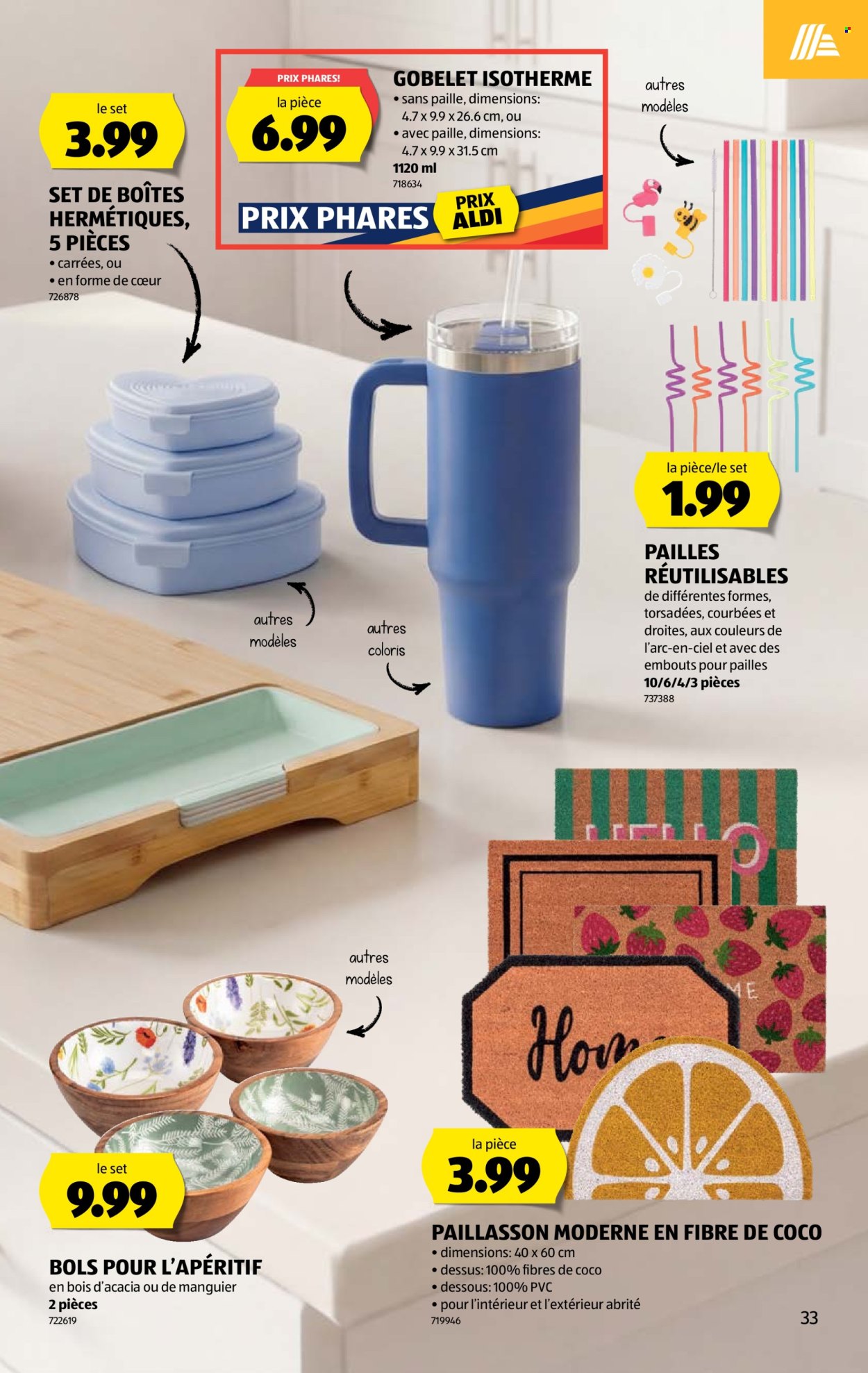 Prospekte Aldi - 9.7.2026 - 15.7.2026. Seite 33. Seite 33