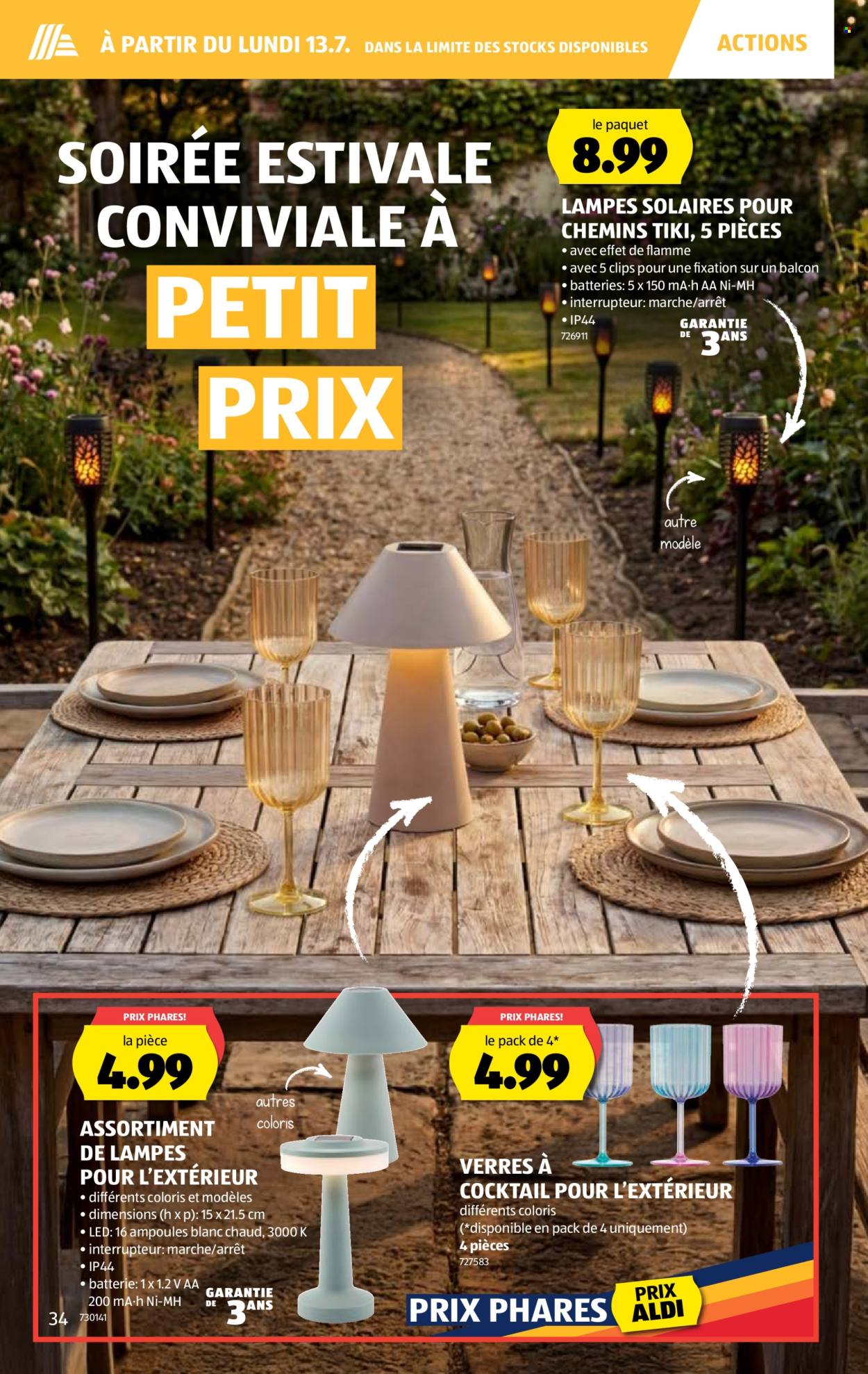 Prospekte Aldi - 9.7.2026 - 15.7.2026. Seite 34. Seite 34
