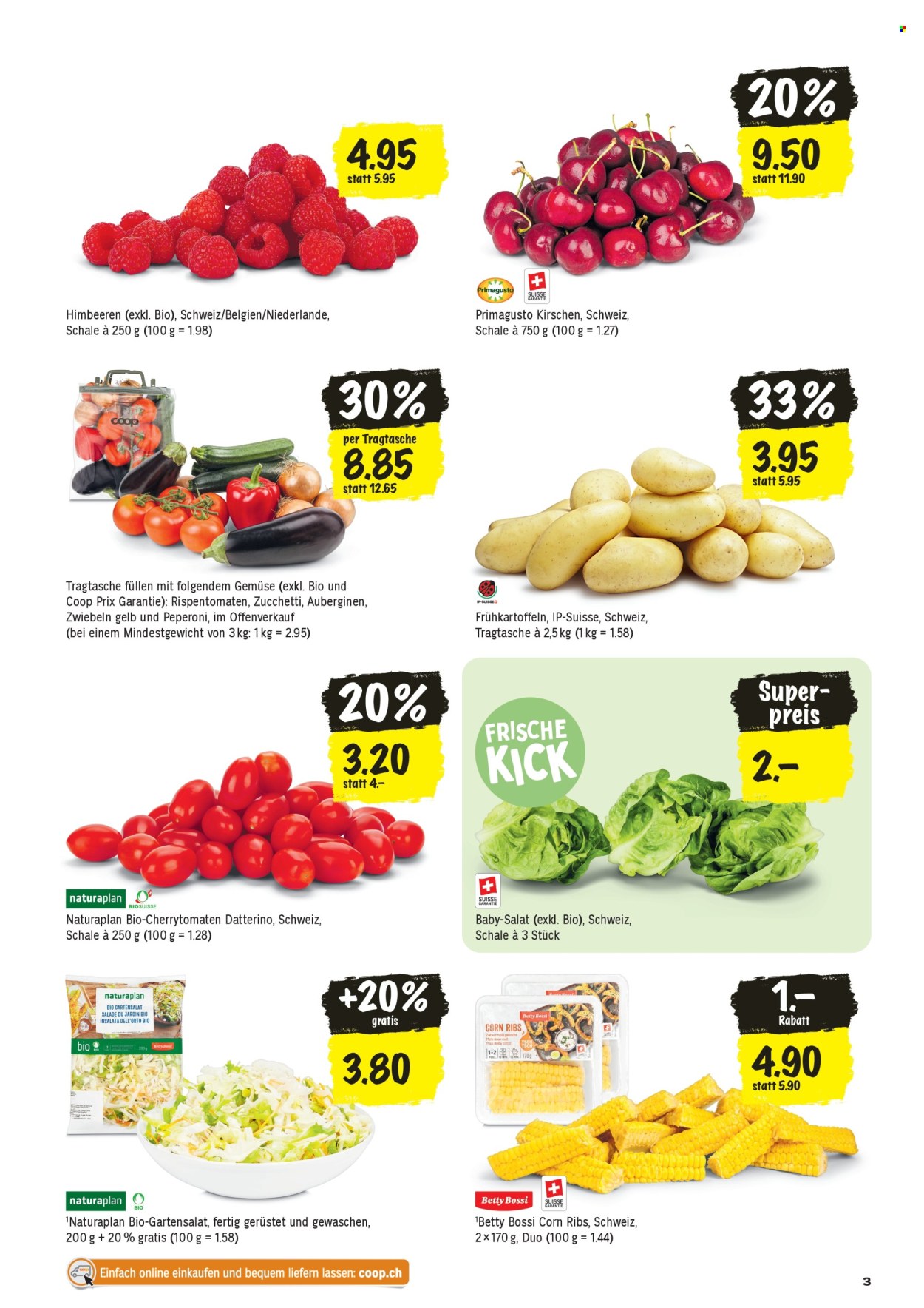 Prospekte Coop - 2.7.2026 - 8.7.2026. Seite 3. Seite 3